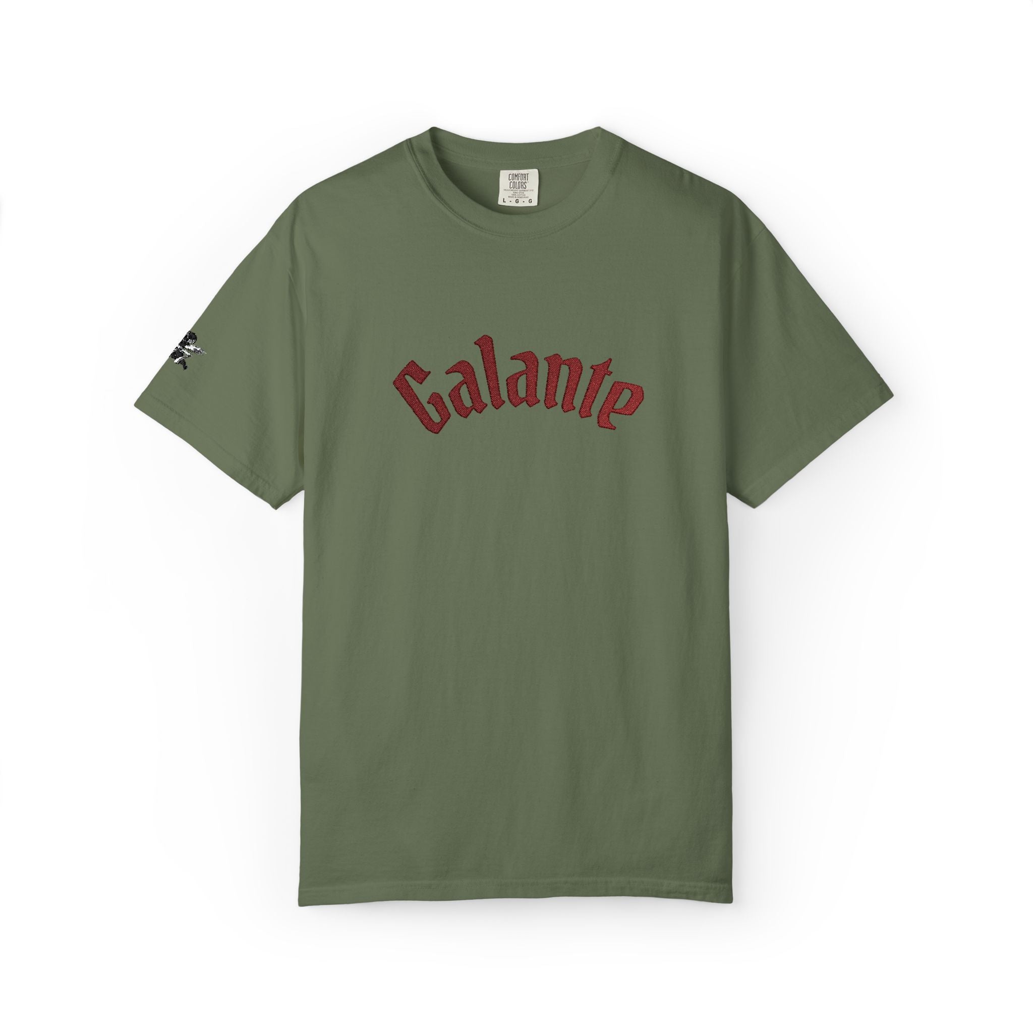 Galante Graphic T-Shirt — Vintage Arched Logo Cotton Tee