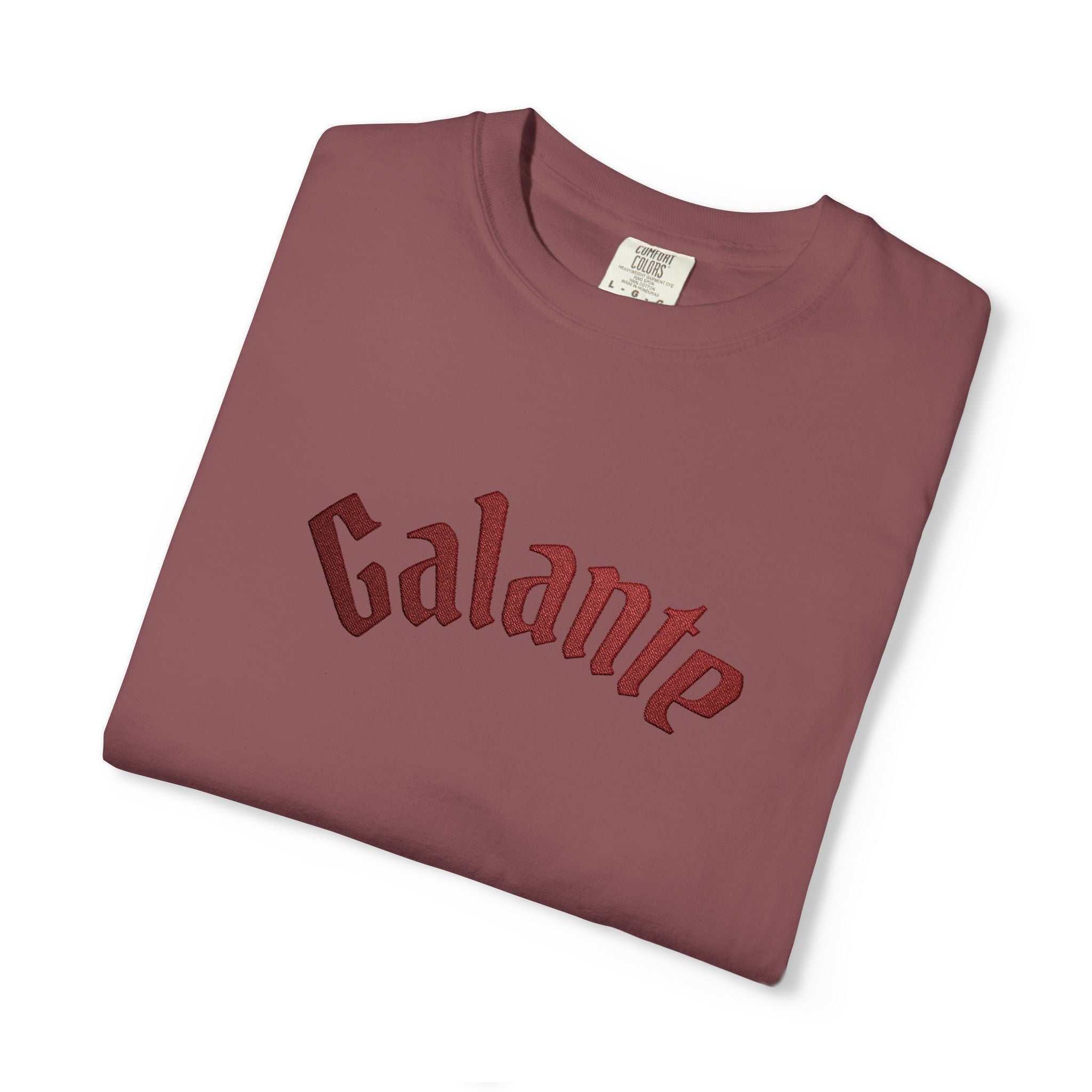 Galante Graphic T-Shirt — Vintage Arched Logo Cotton Tee