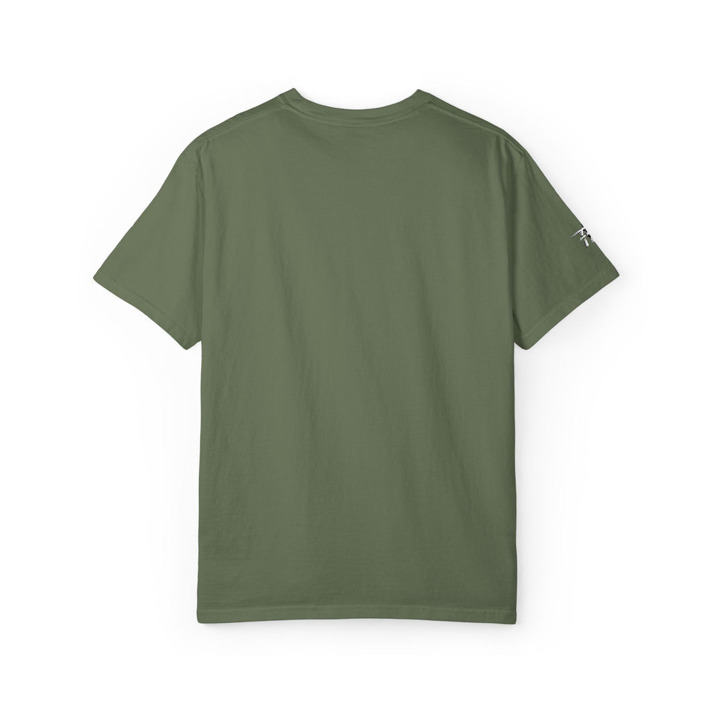 Galante Vintage-Style Tee — White T-Shirt with Green Arch Logo