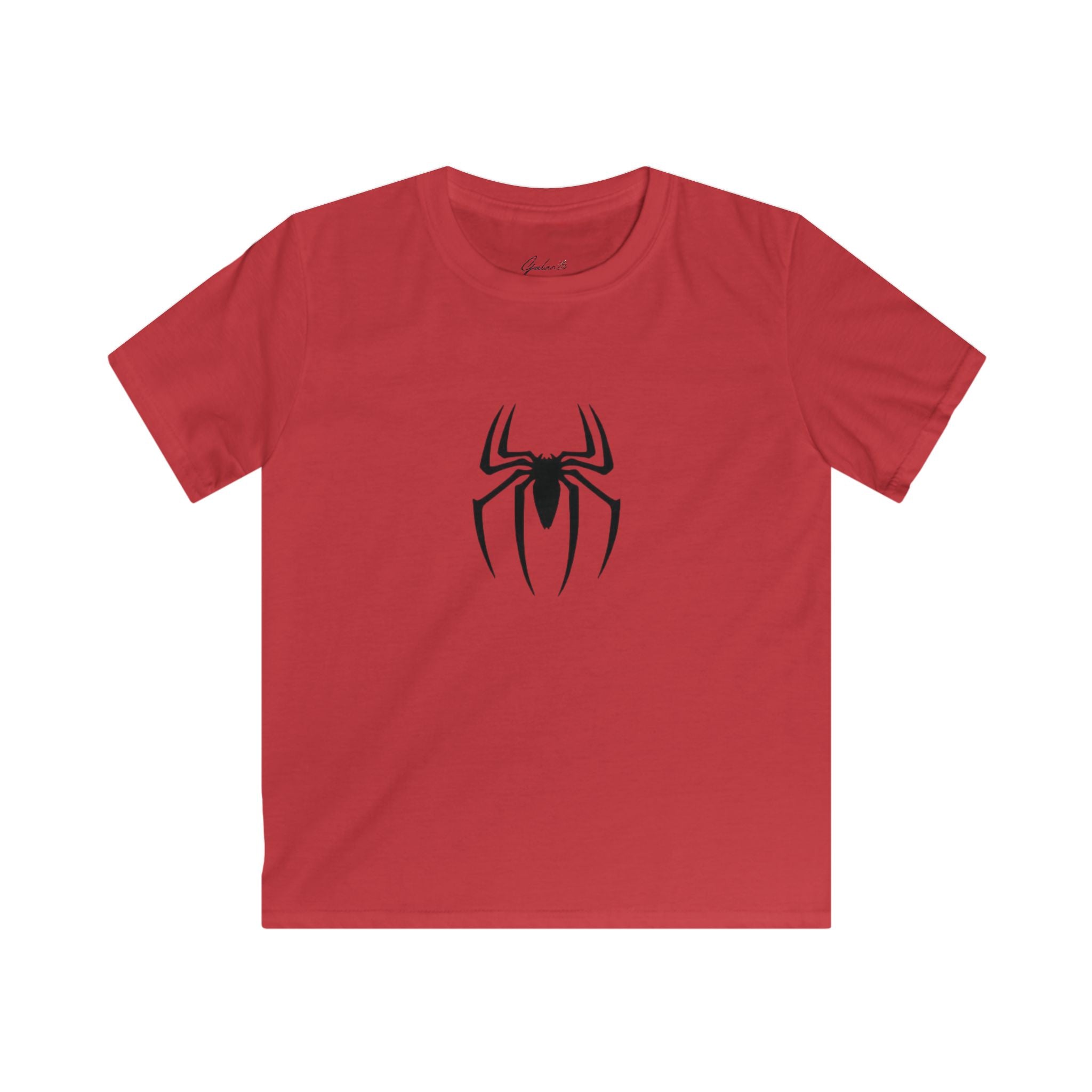 Spider-Man Poster Art Kids Tee | Marvel Spiderweb Logo Shirt