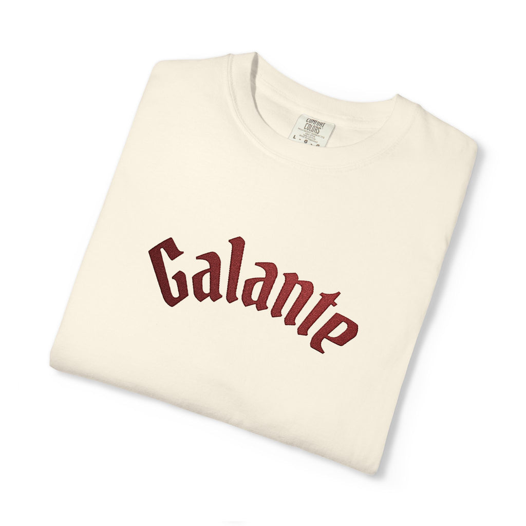 Galante Graphic T-Shirt — Vintage Arched Logo Cotton Tee