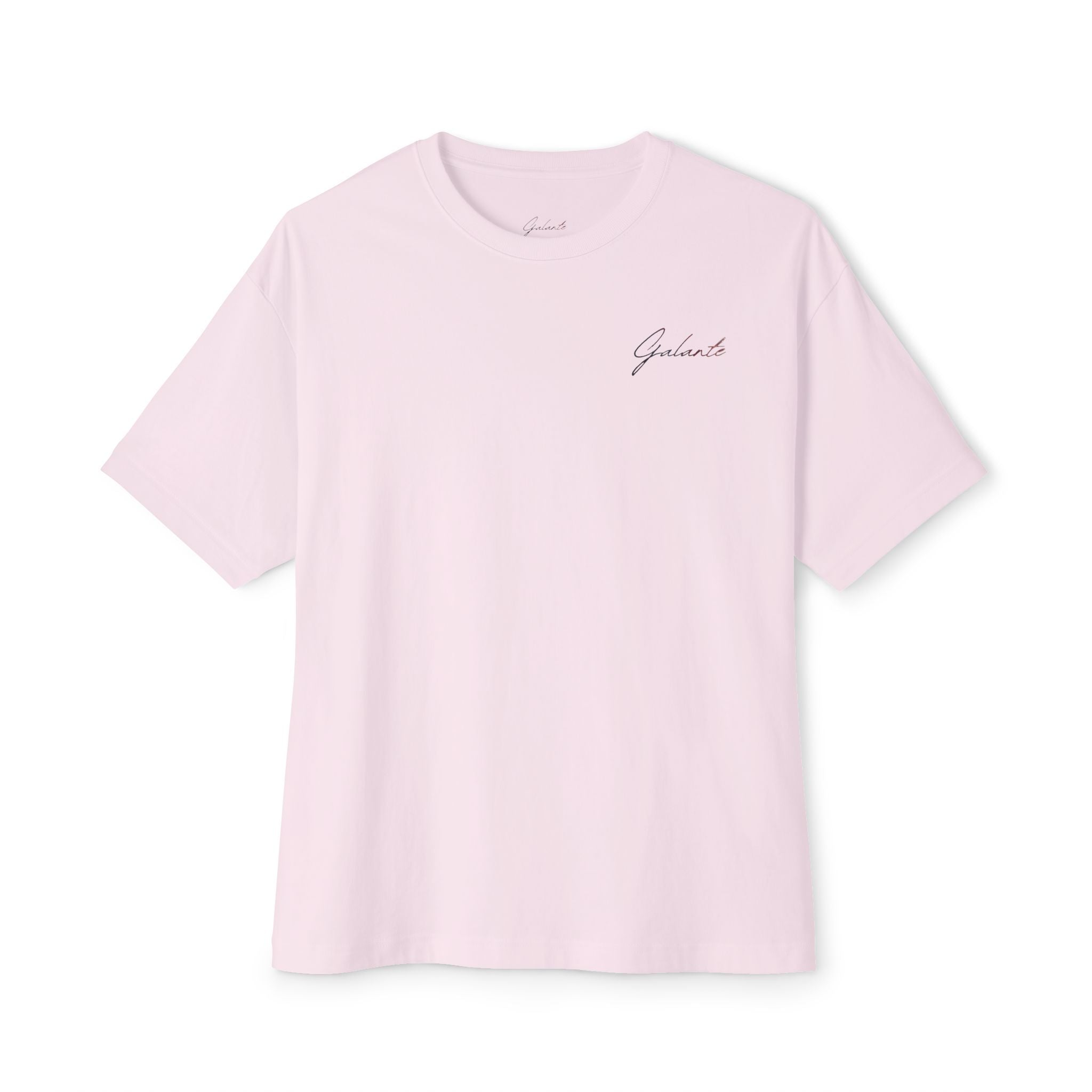 Oversized Boxy Tee — 'You Are Condemned To Greatness' Angel Graphic