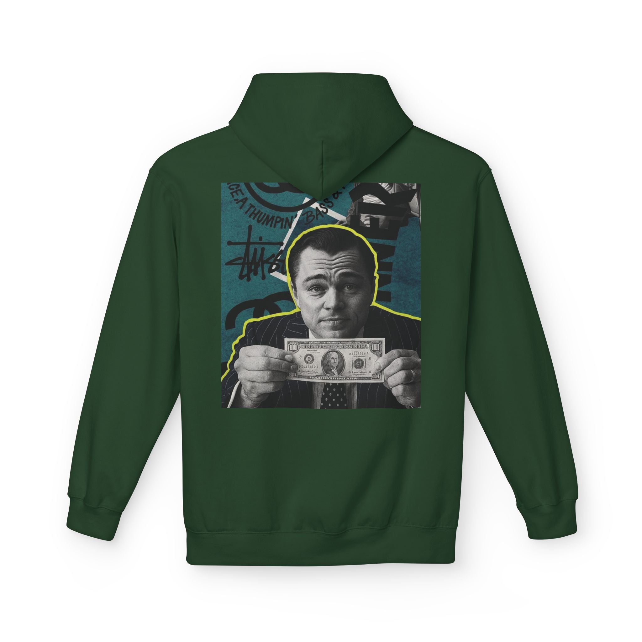 Hoodie - 'Gatsby Money' Vintage Graphic Pullover
