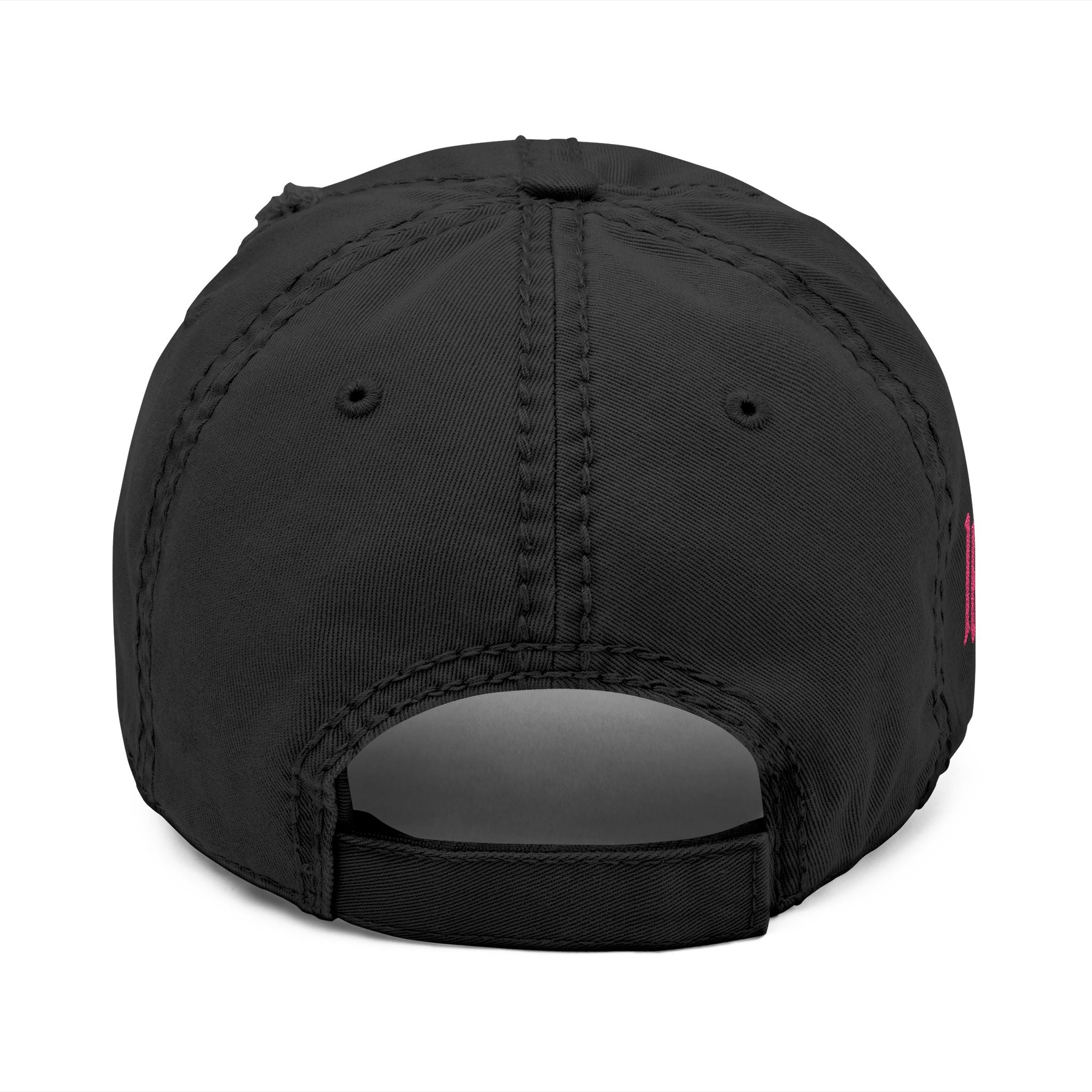 Antisocial Distressed Dad Hat — Embroidered Streetwear Cap
