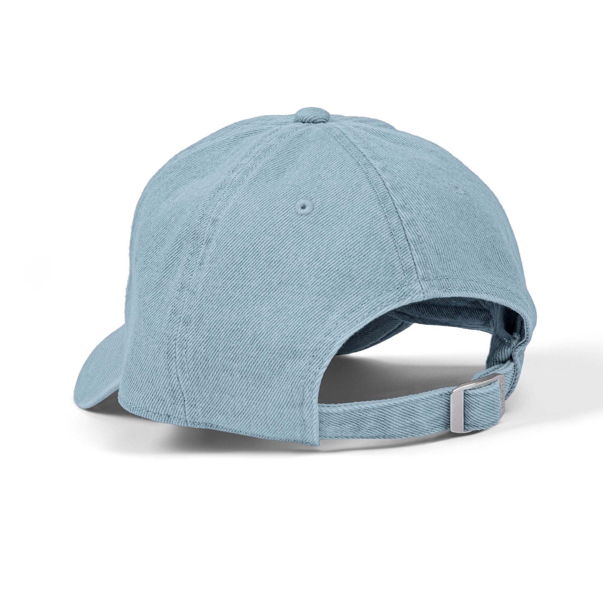 Survivor Embroidered Denim Hat — Distressed Patch Baseball Cap