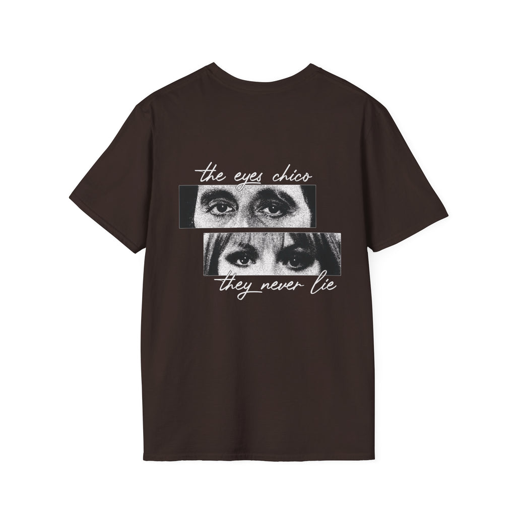 T-Shirt — 'The Eyes Chica They Never Lie' Vintage Photo Graphic Tee