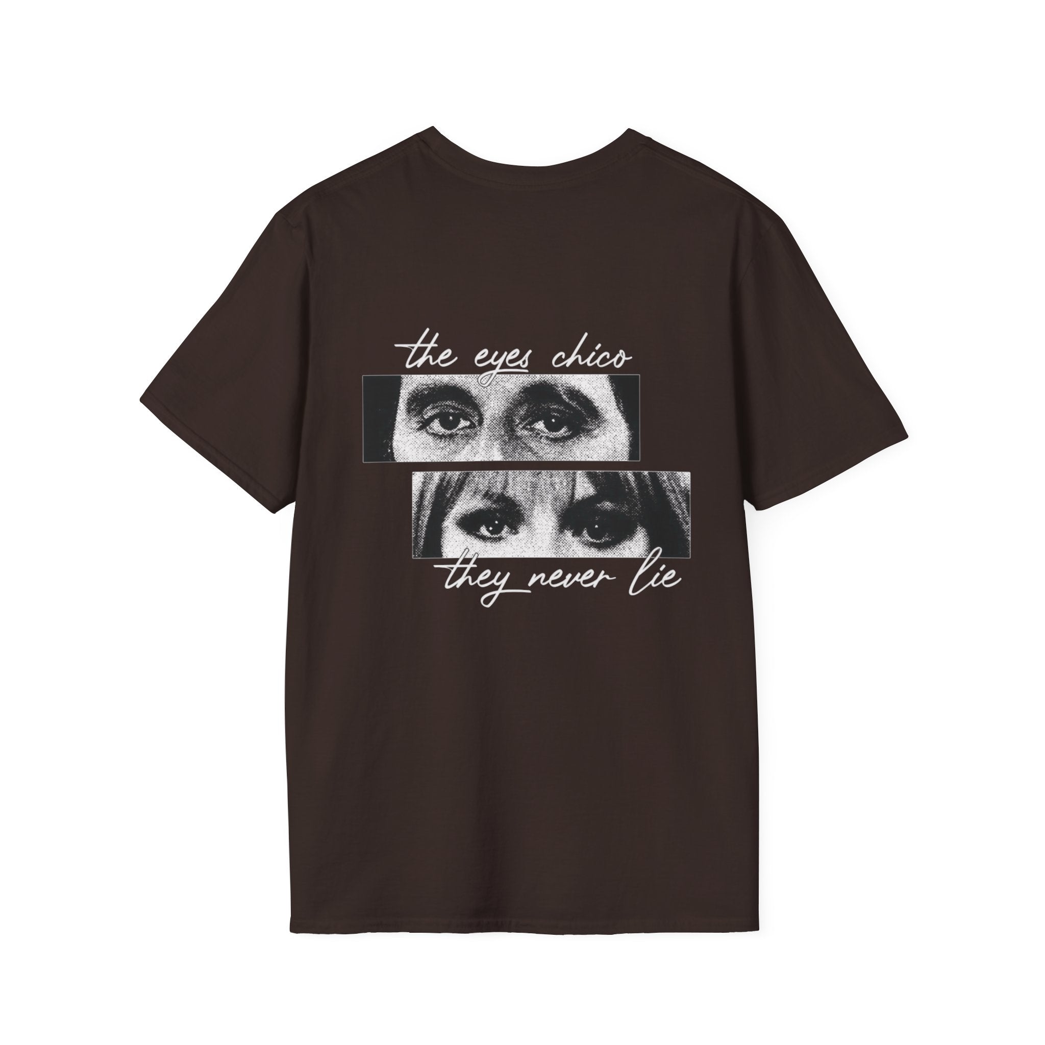 T-Shirt — 'The Eyes Chica They Never Lie' Vintage Photo Graphic Tee