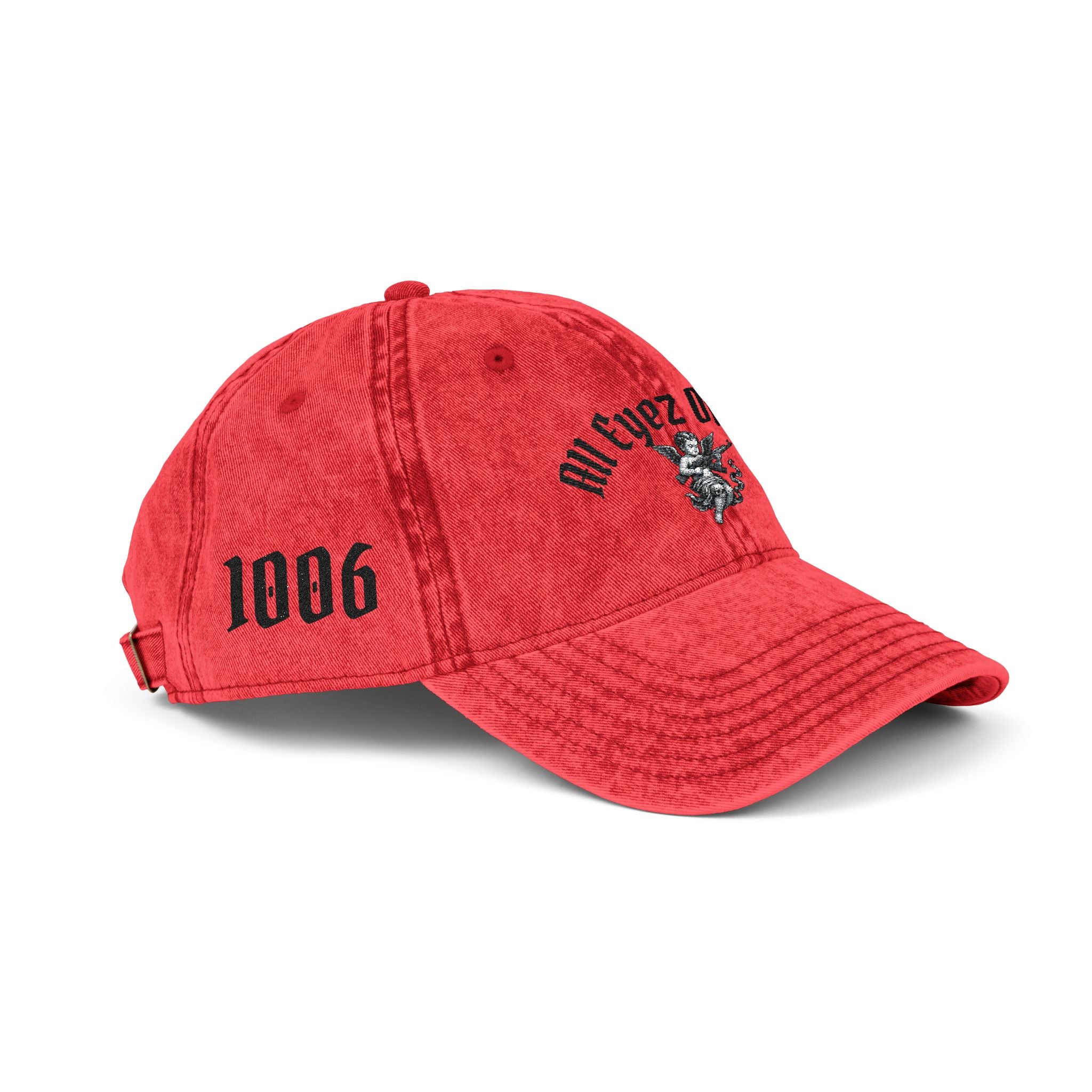 All Eyez On Me Cap | Vintage Embroidered Hat