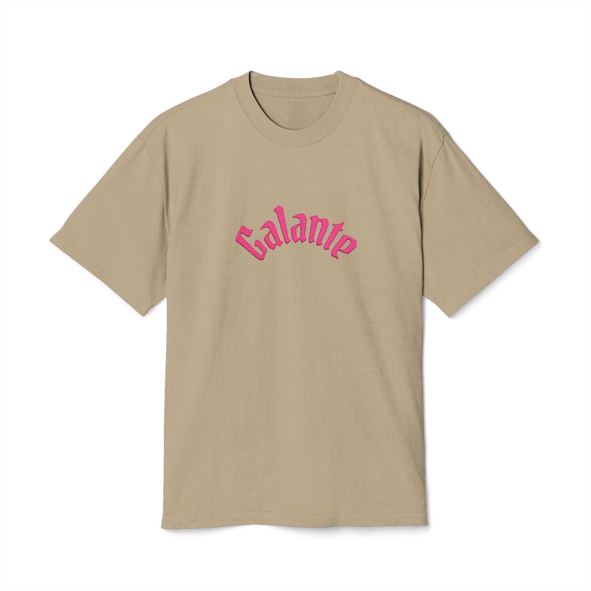 Galantip Vintage Logo Tee — Retro Pink Graphic T-Shirt