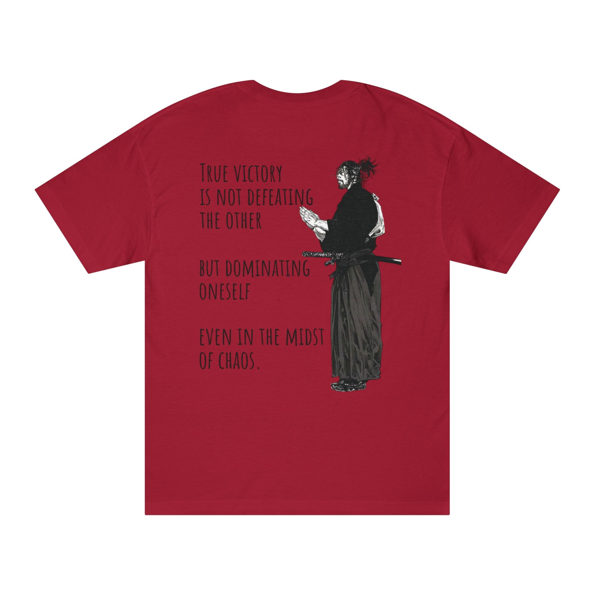 Samurai Quote Tee | Inspirational Martial Arts Graphic Shirt