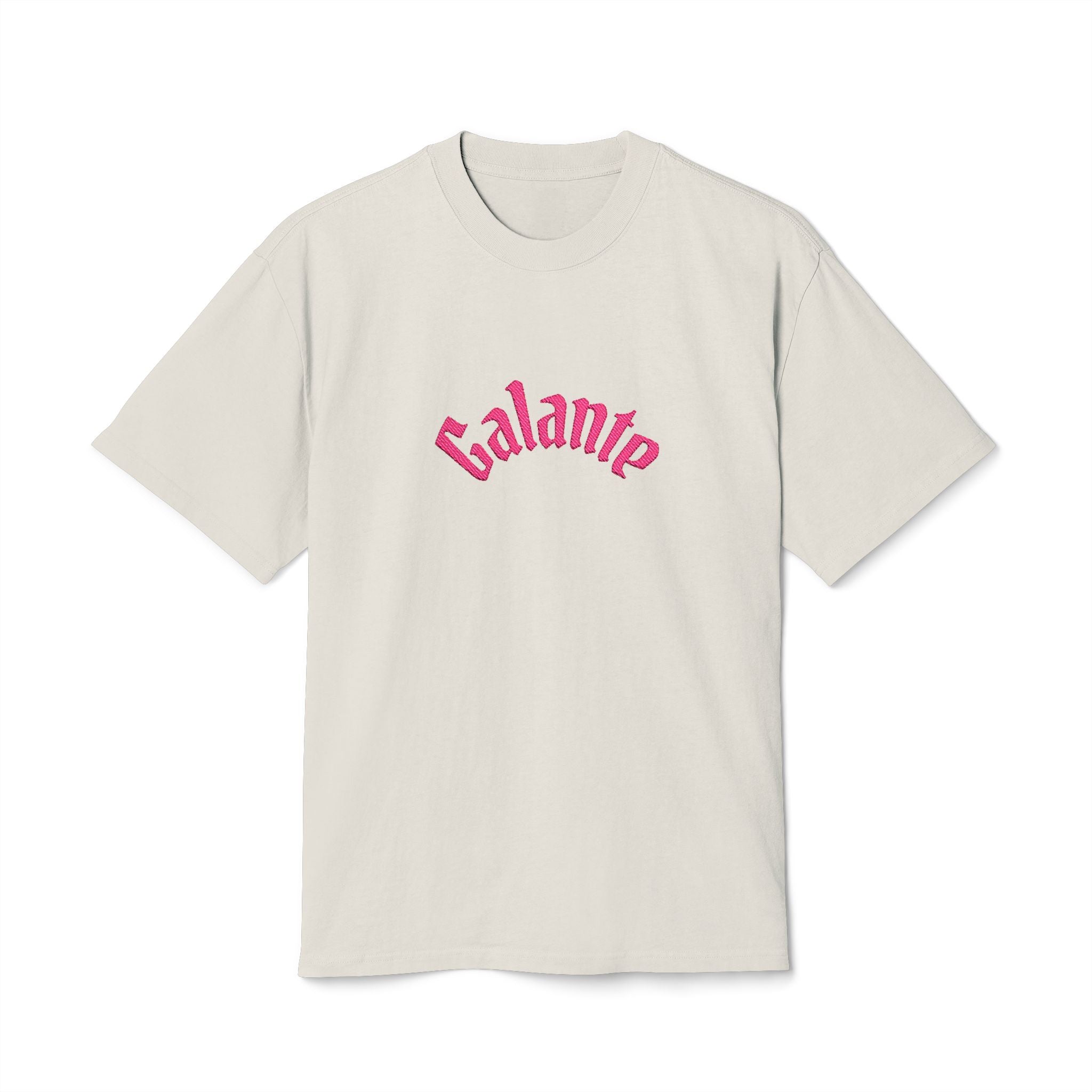 Galantip Vintage Logo Tee — Retro Pink Graphic T-Shirt