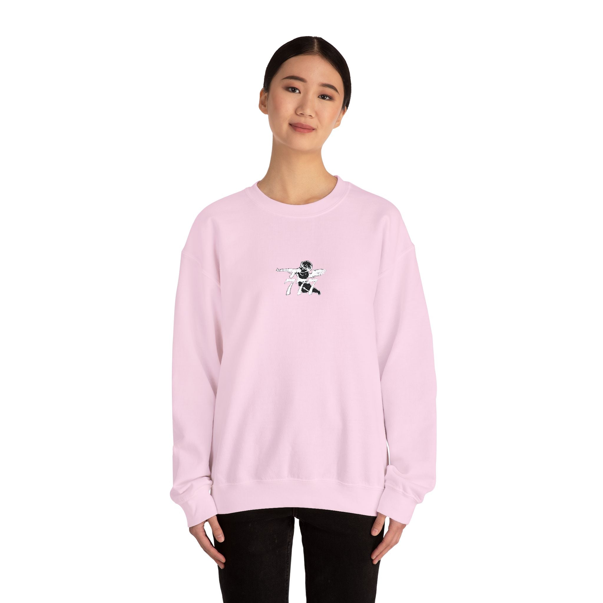 Retro Skate Astronaut Crewneck Sweatshirt