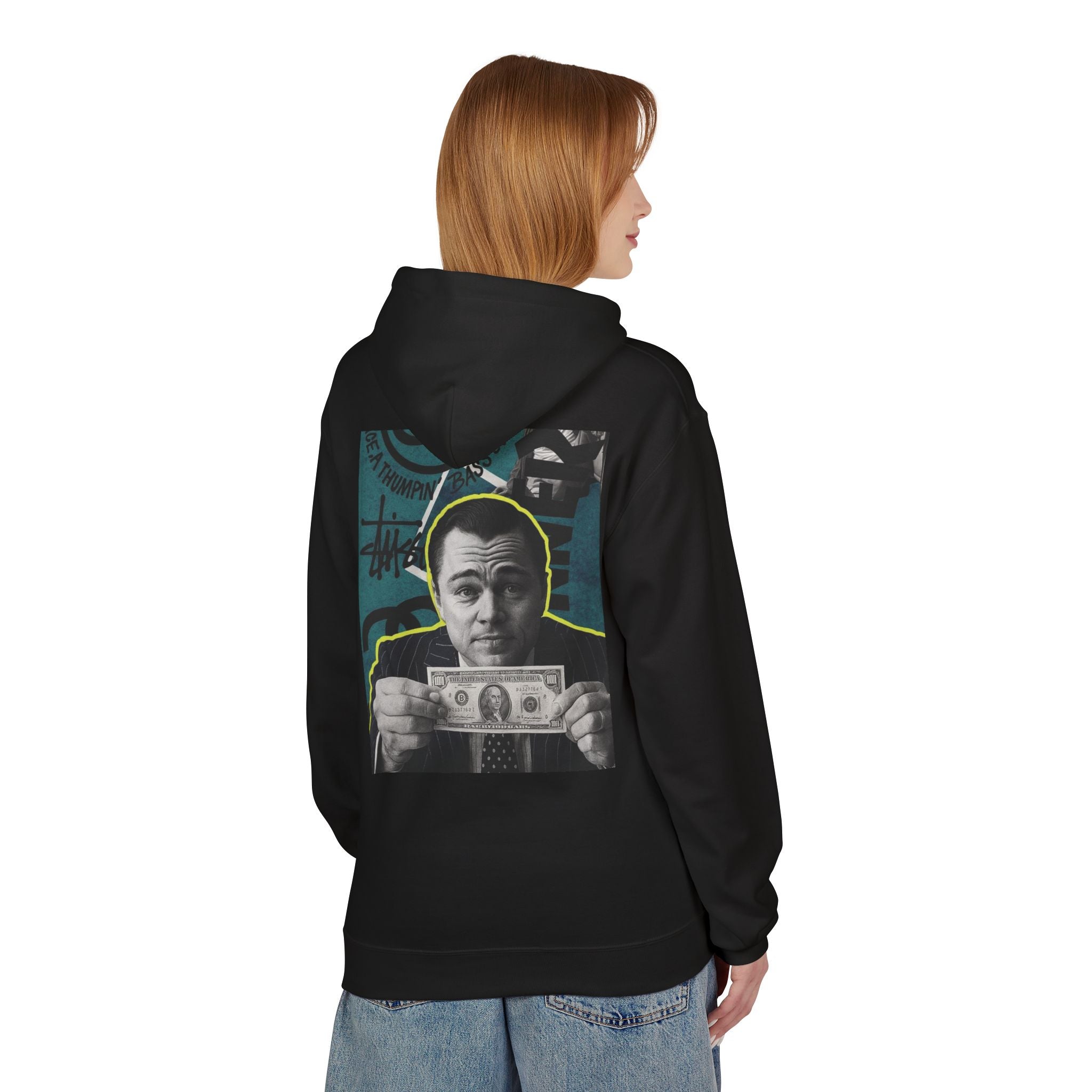 Hoodie - 'Gatsby Money' Vintage Graphic Pullover