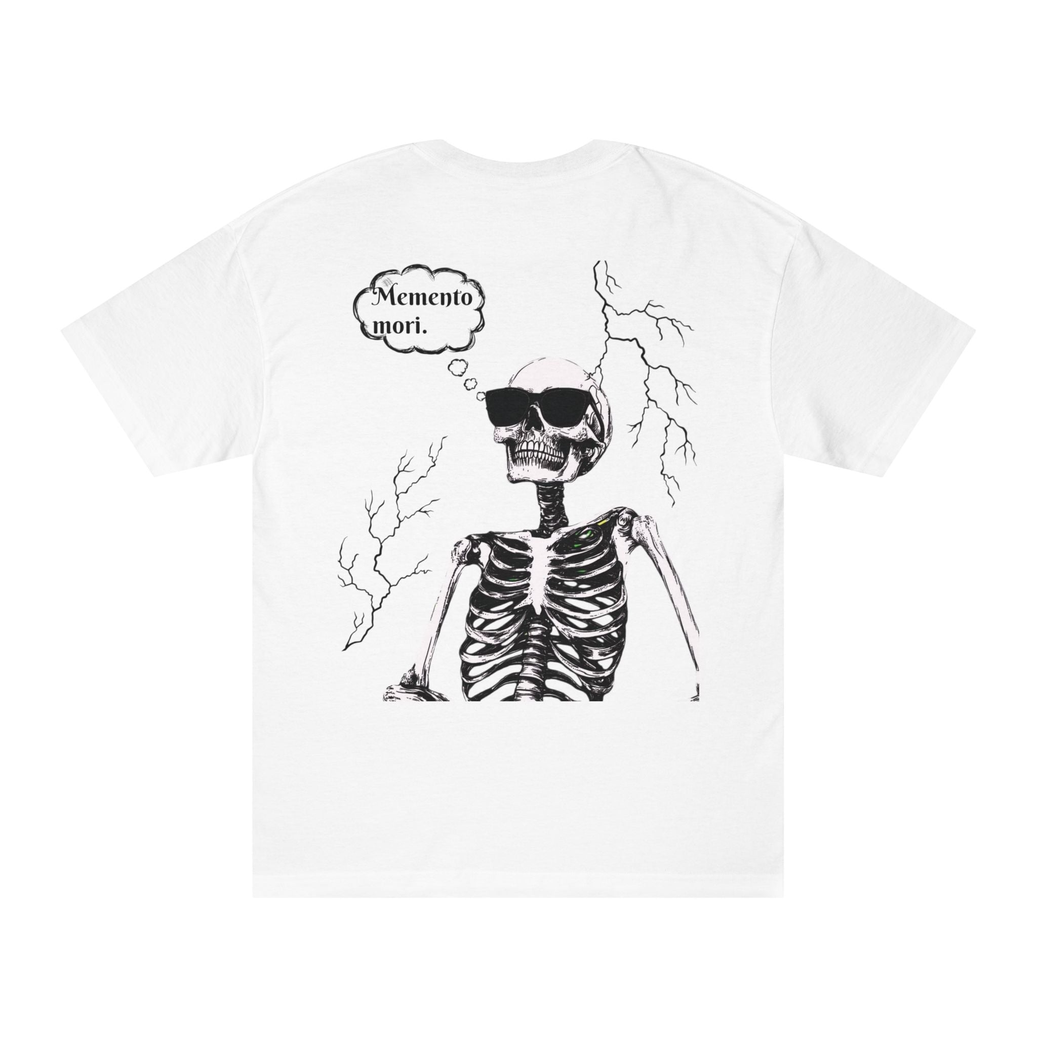 Skeleton Graphic Tee — "Memento Mori" Skull T‑Shirt