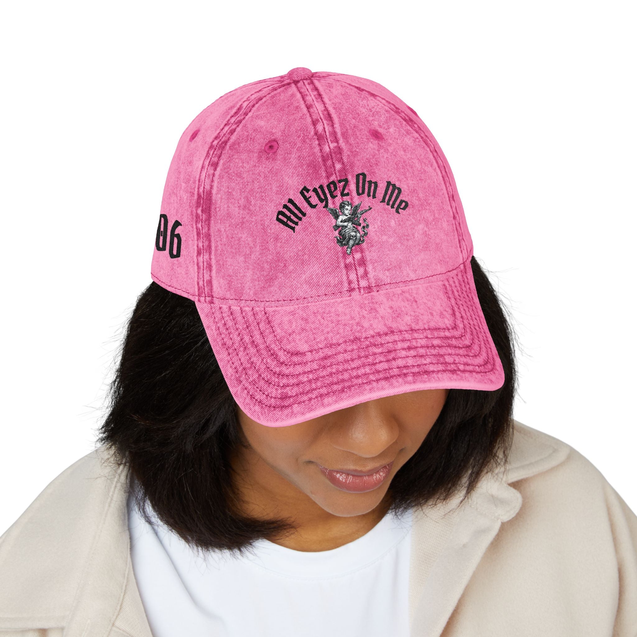 All Eyez On Me Cap | Vintage Embroidered Hat