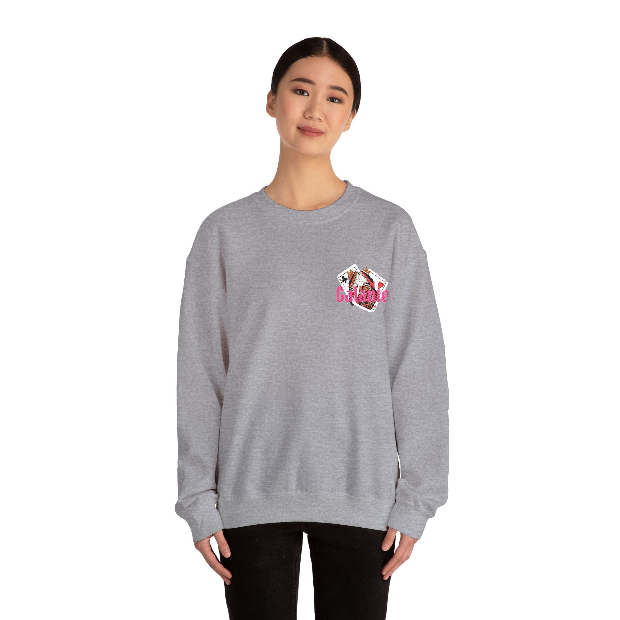 Floral Tarot Card Crewneck Sweatshirt