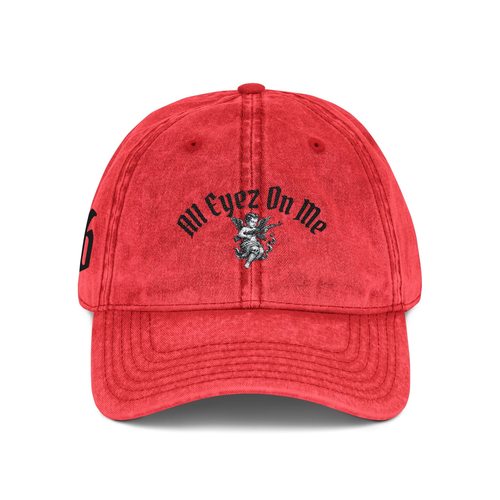 All Eyez On Me Cap | Vintage Embroidered Hat