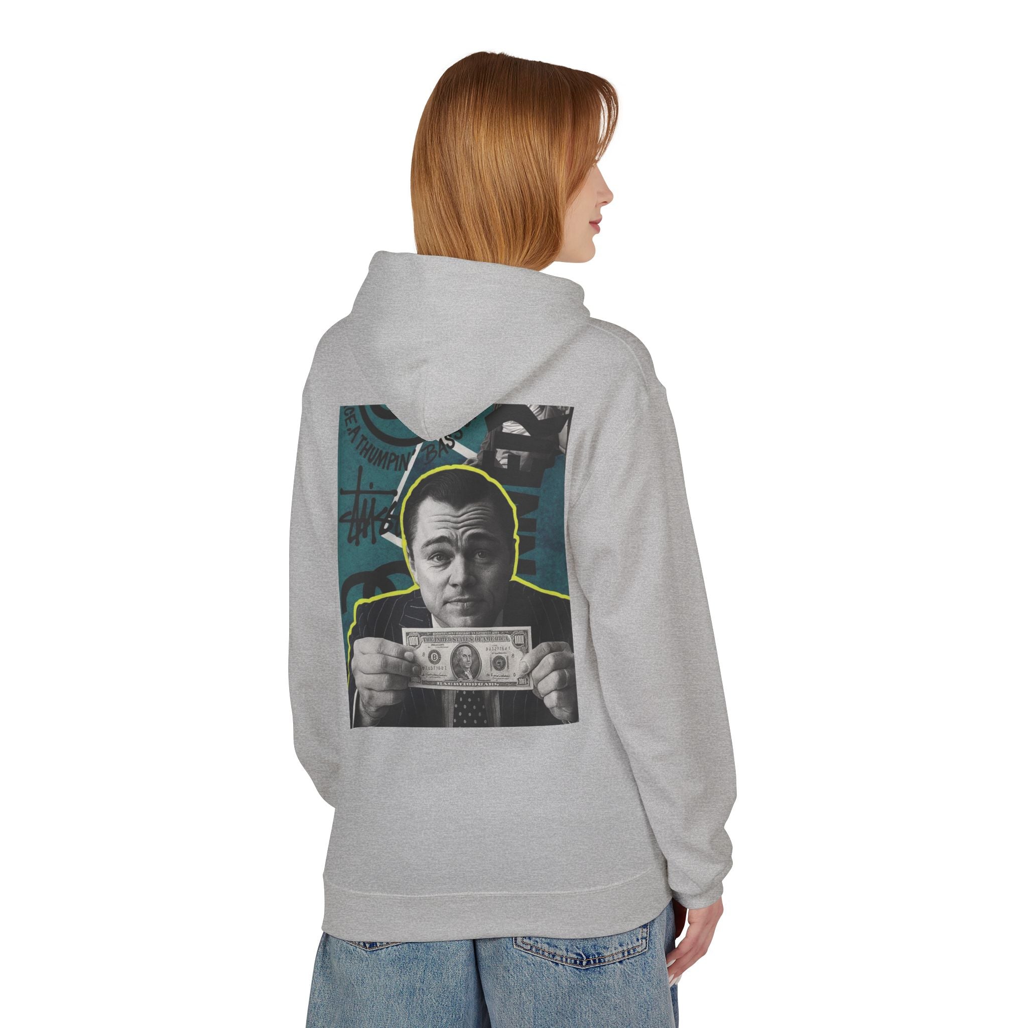 Hoodie - 'Gatsby Money' Vintage Graphic Pullover