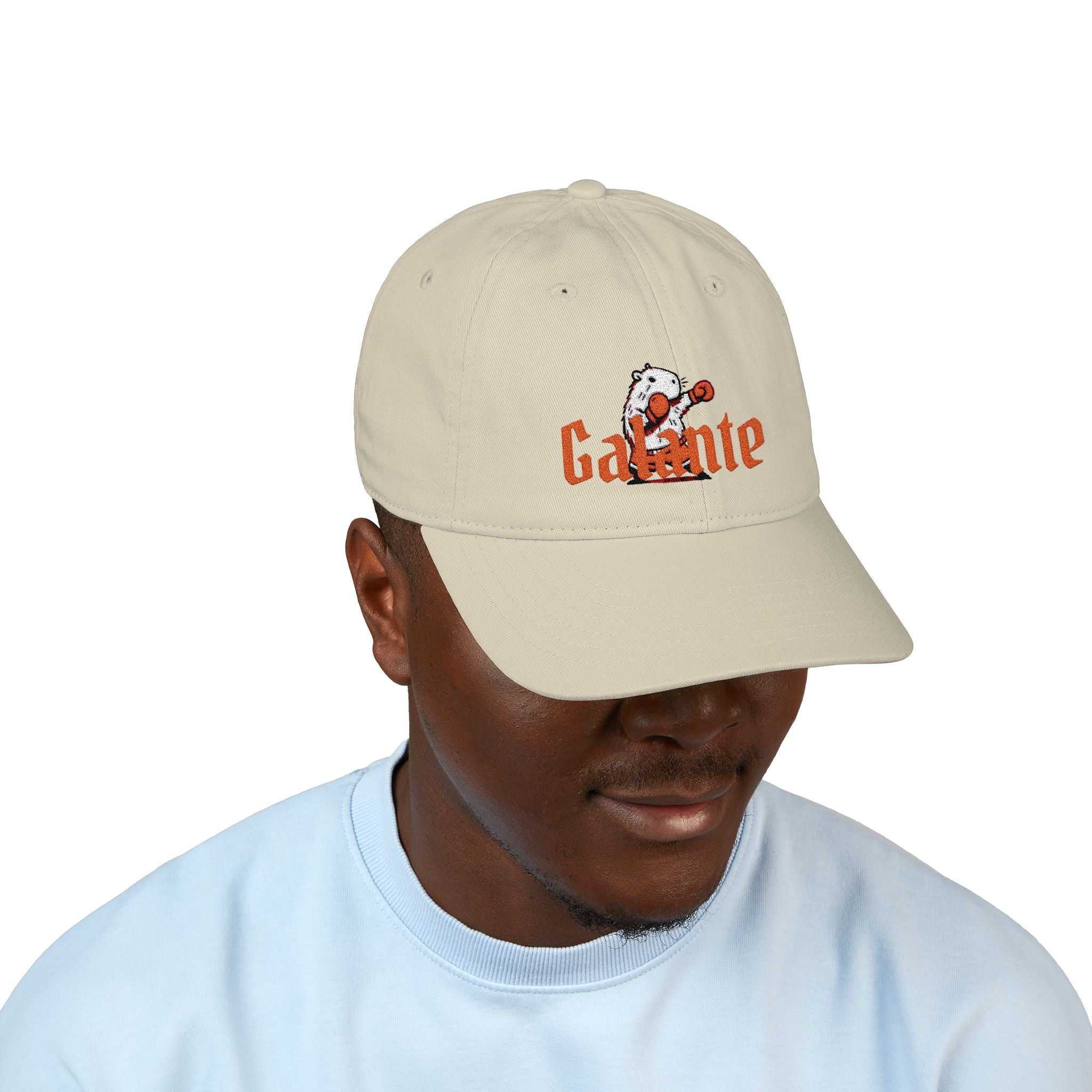 Galante Script Logo Baseball Cap | Embroidered Organic Hat