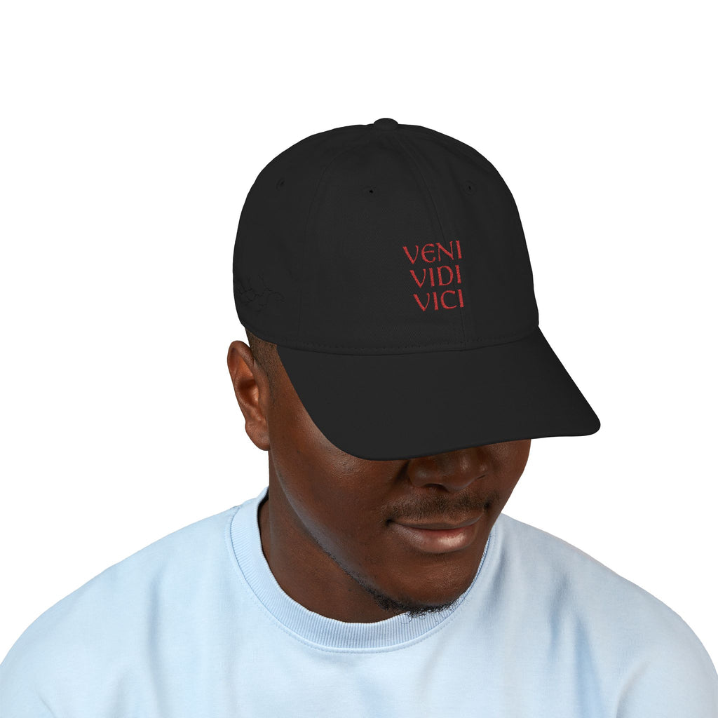 Veni Vidi Vici Embroidered Baseball Cap