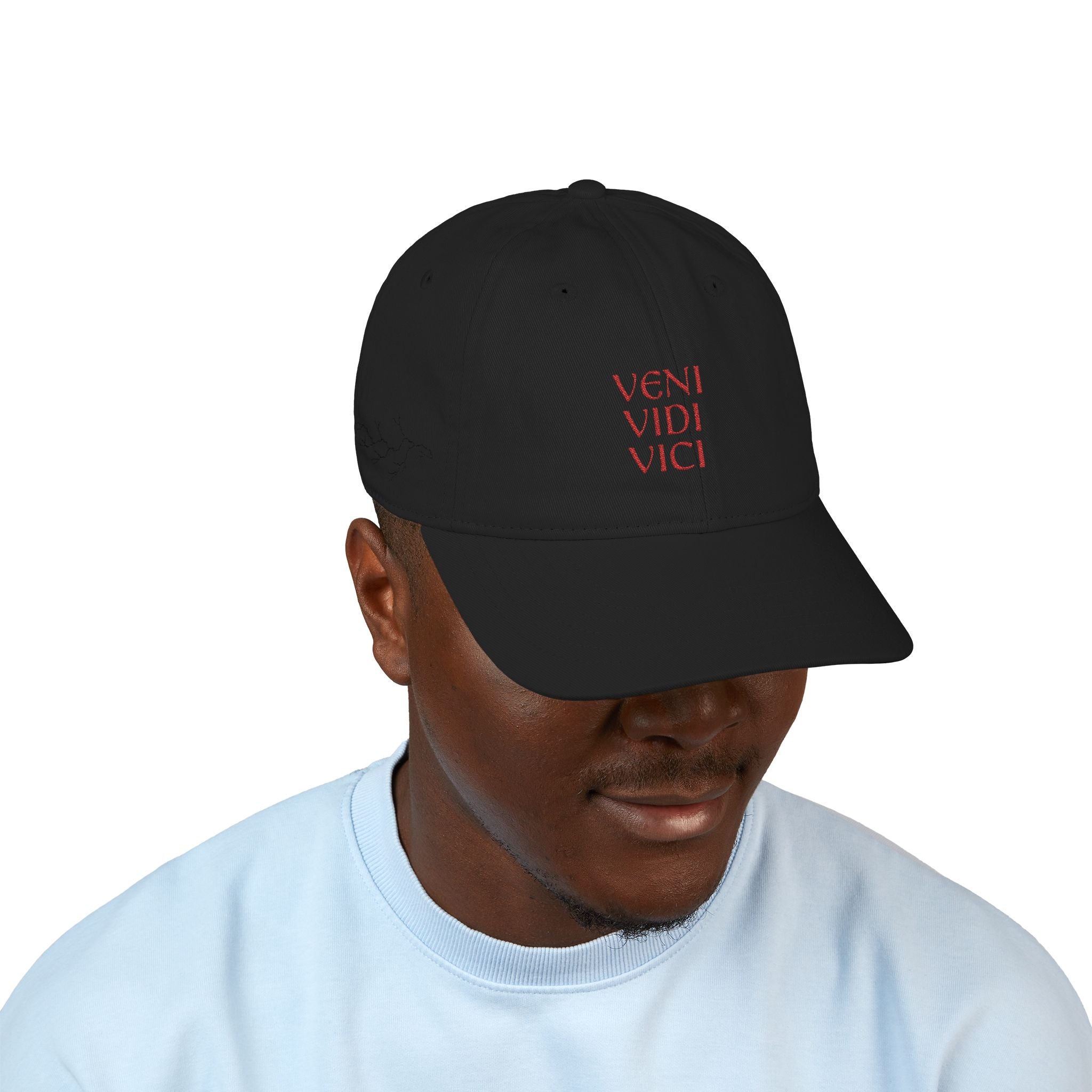 Veni Vidi Vici Embroidered Baseball Cap