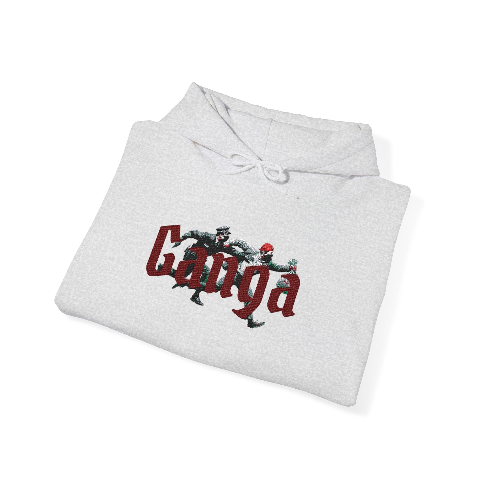 Catnip Crew Hoodie — Whimsical Floral Cat Graphic Hooded Sweatshirt