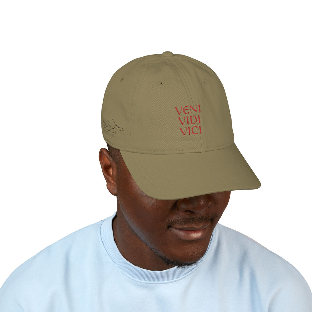 Veni Vidi Vici Embroidered Baseball Cap