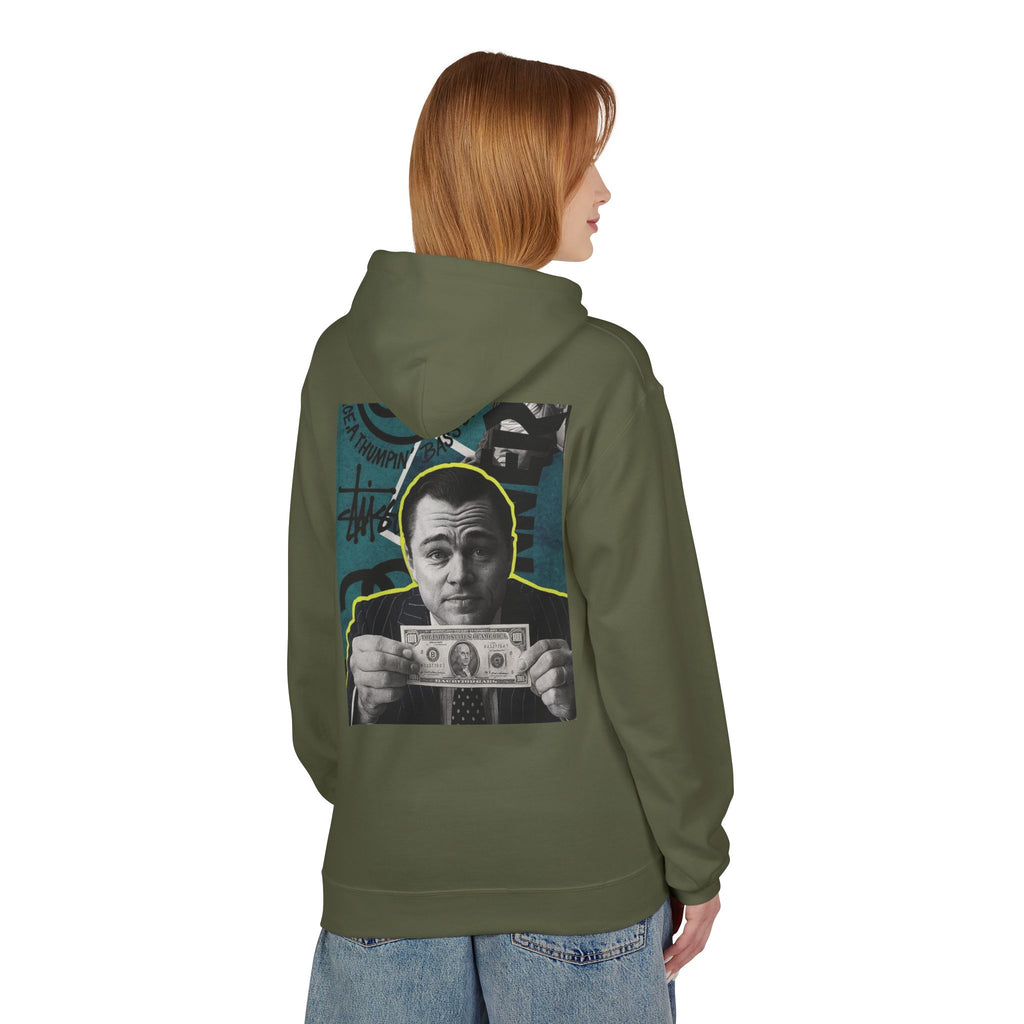 Hoodie - 'Gatsby Money' Vintage Graphic Pullover