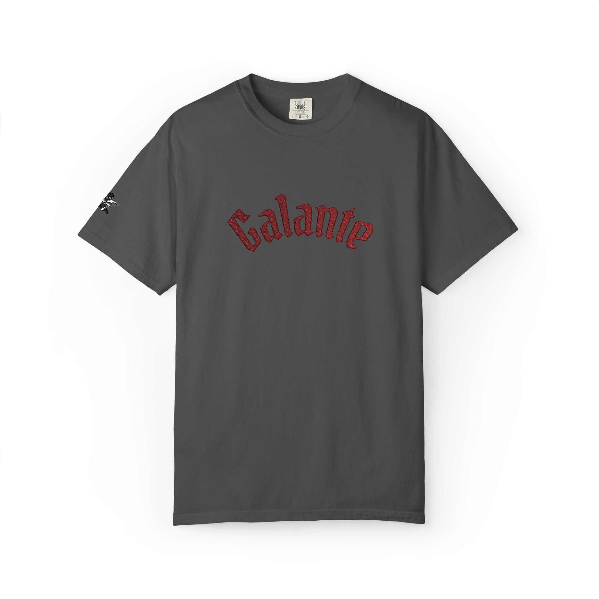 Galante Graphic T-Shirt — Vintage Arched Logo Cotton Tee
