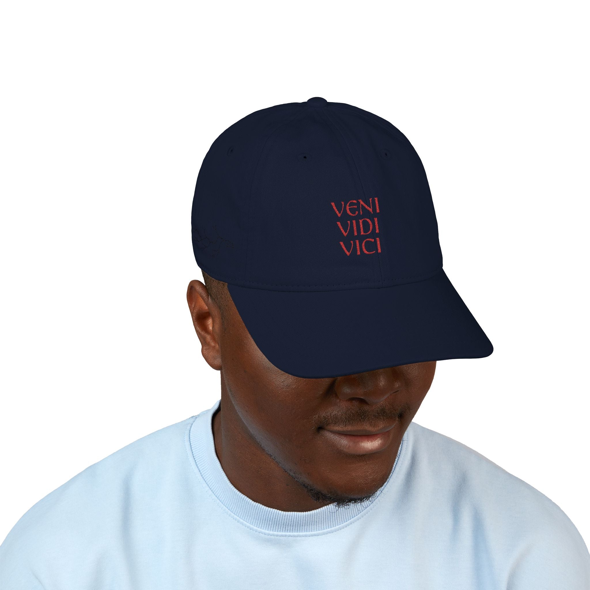 Veni Vidi Vici Embroidered Baseball Cap