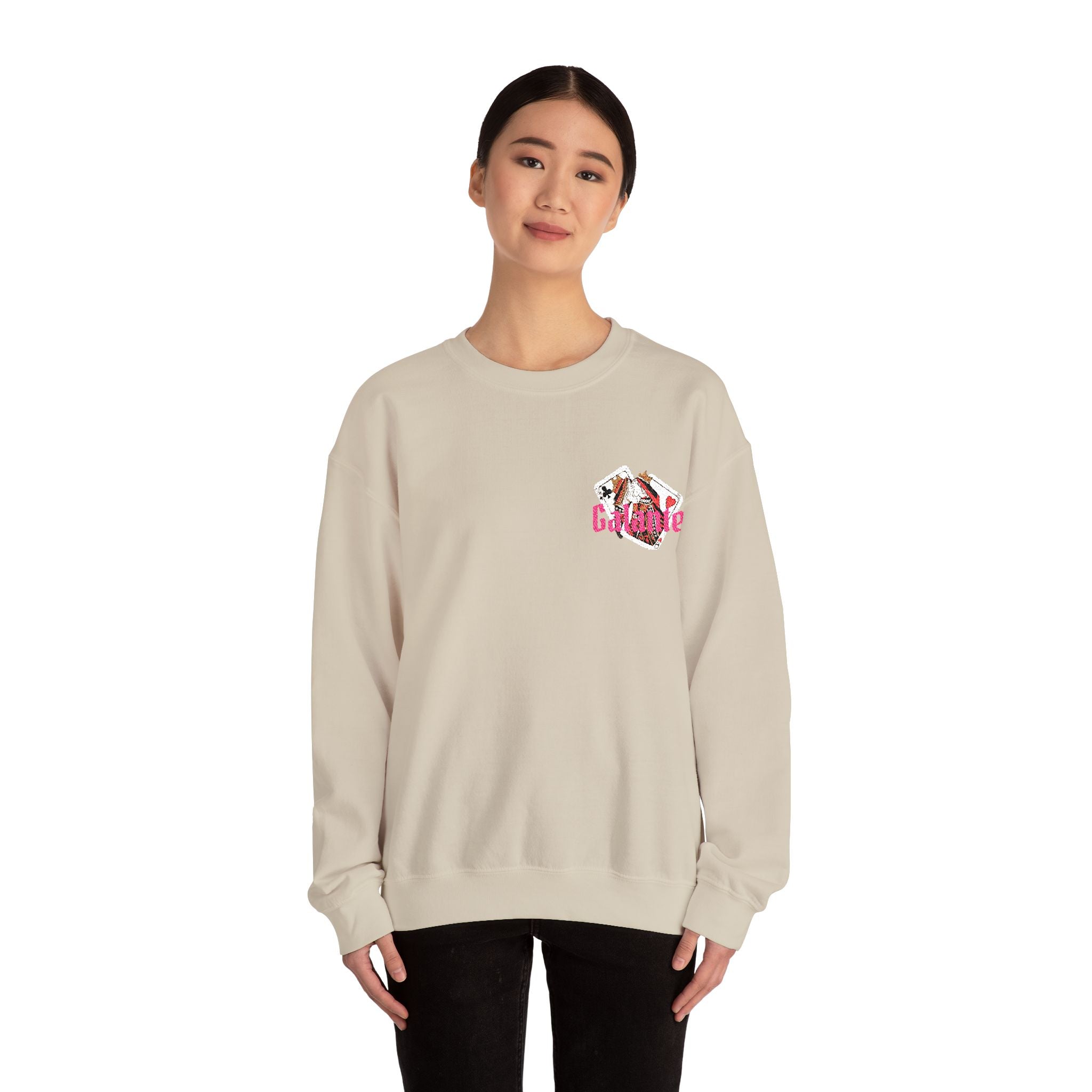 Floral Tarot Card Crewneck Sweatshirt