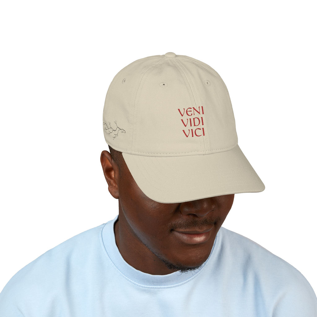 Veni Vidi Vici Embroidered Baseball Cap