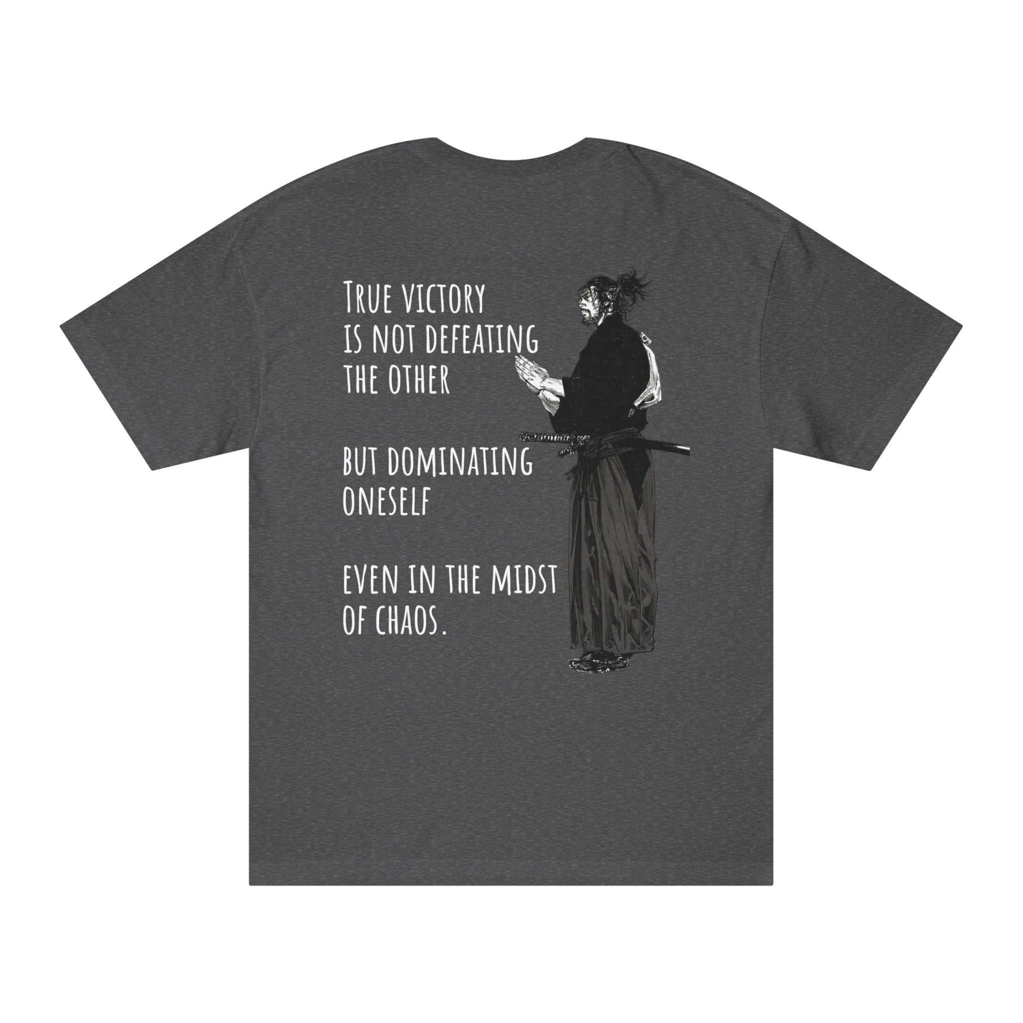 Samurai Quote Tee | Inspirational Martial Arts Graphic Shirt