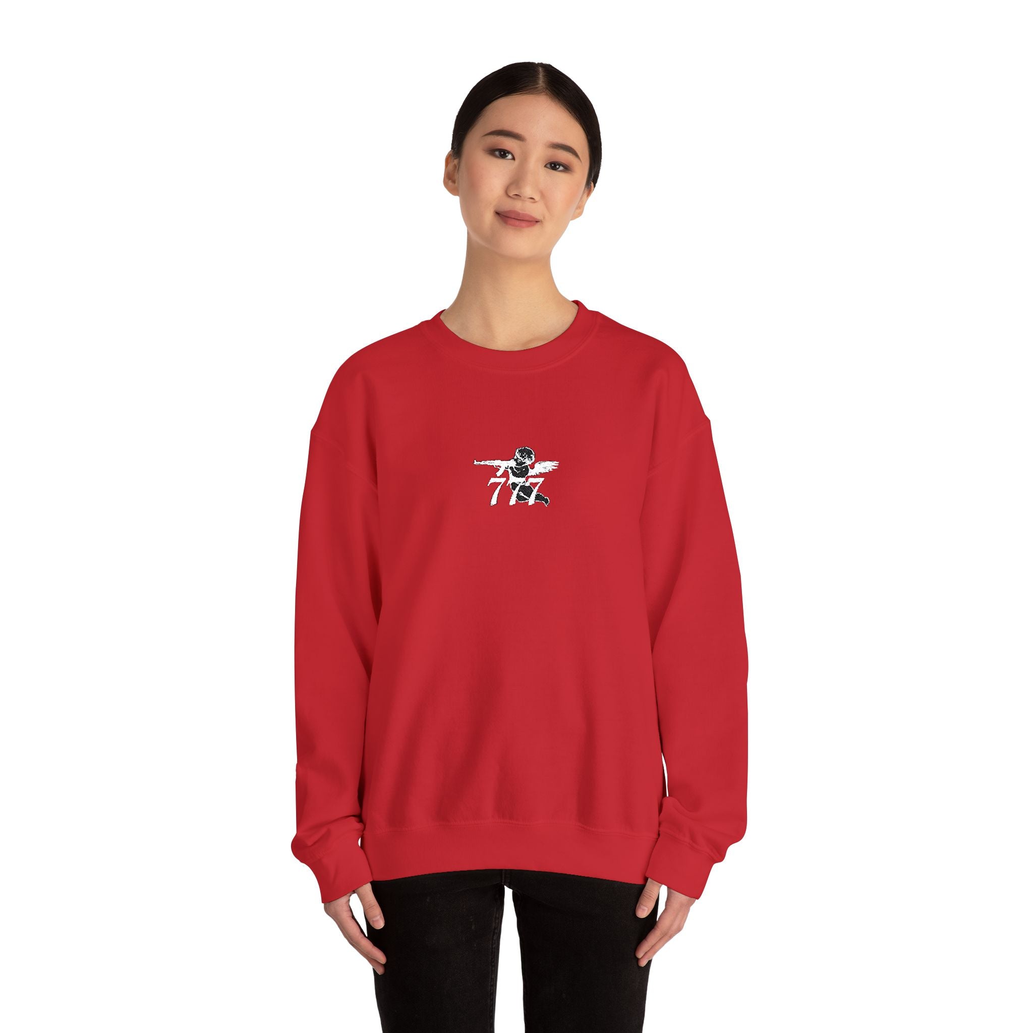 Retro Skate Astronaut Crewneck Sweatshirt