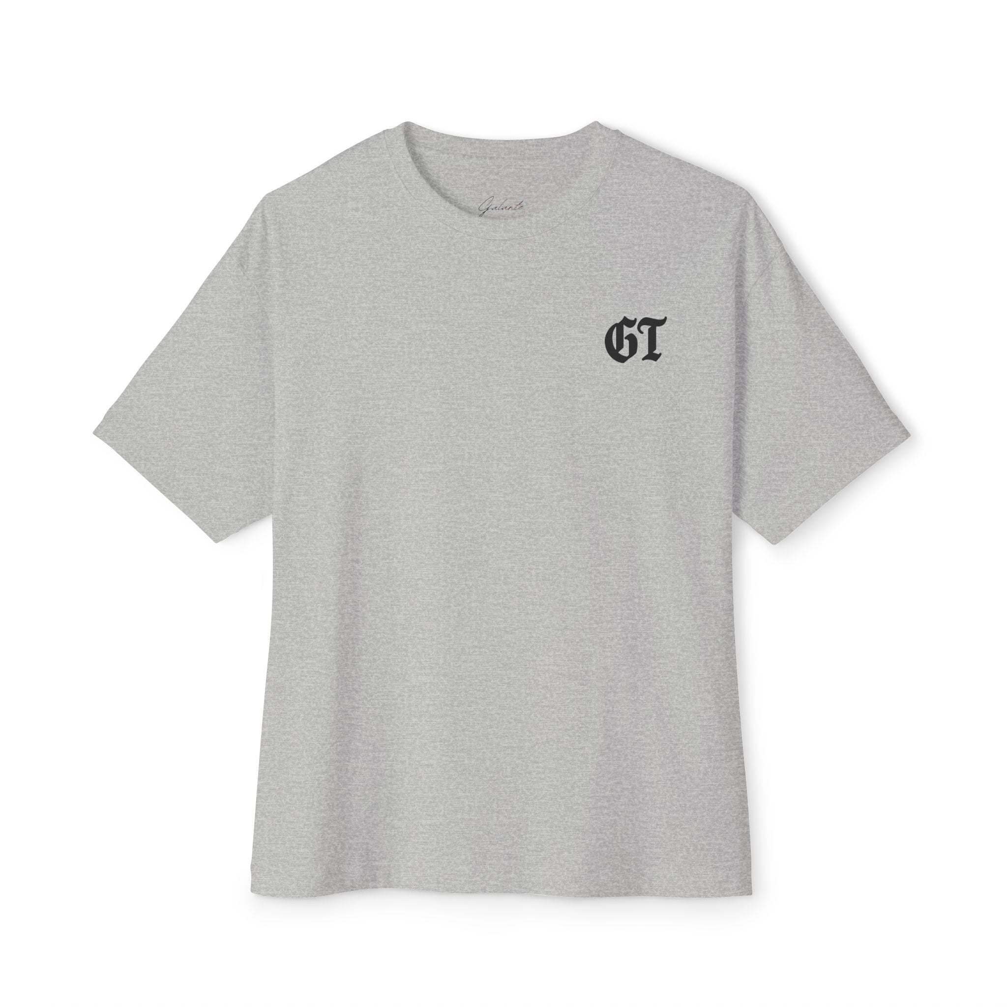 Breakfast Graphic Tee — Cigarette & Drink Illustration Oversized Boxy T‑Shirt