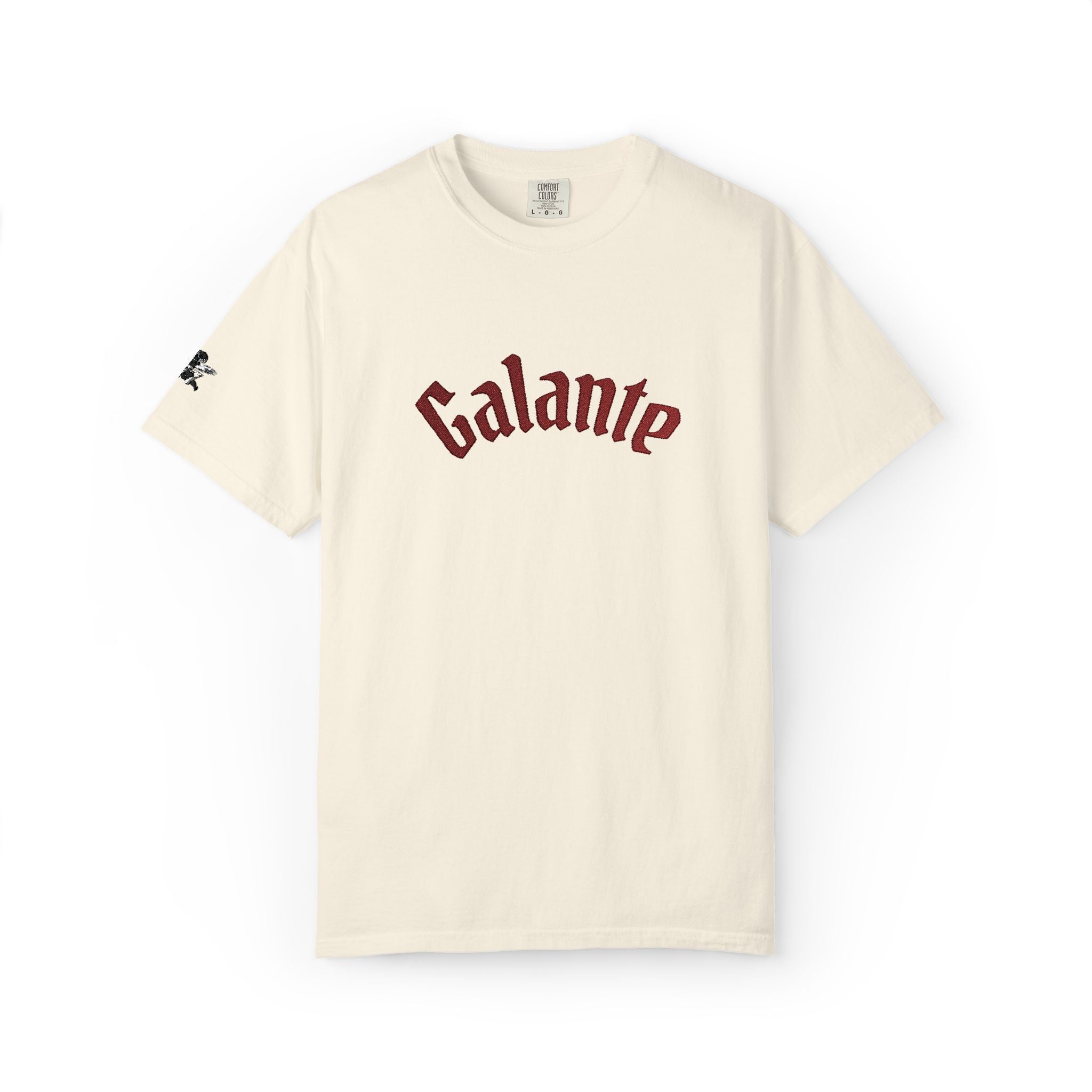 Galante Graphic T-Shirt — Vintage Arched Logo Cotton Tee