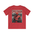Spider-Man Poster Art Kids Tee | Marvel Spiderweb Logo Shirt