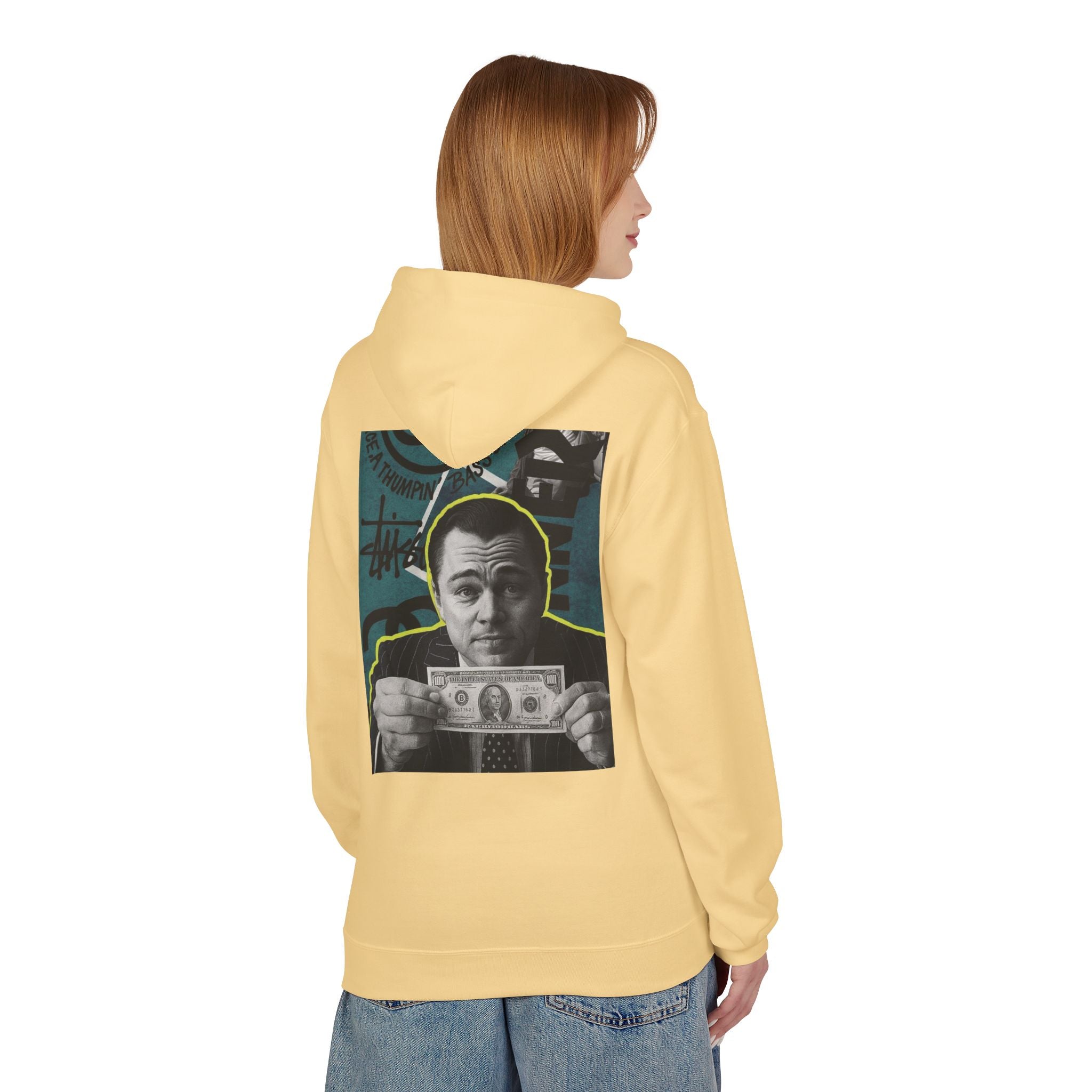 Hoodie - 'Gatsby Money' Vintage Graphic Pullover