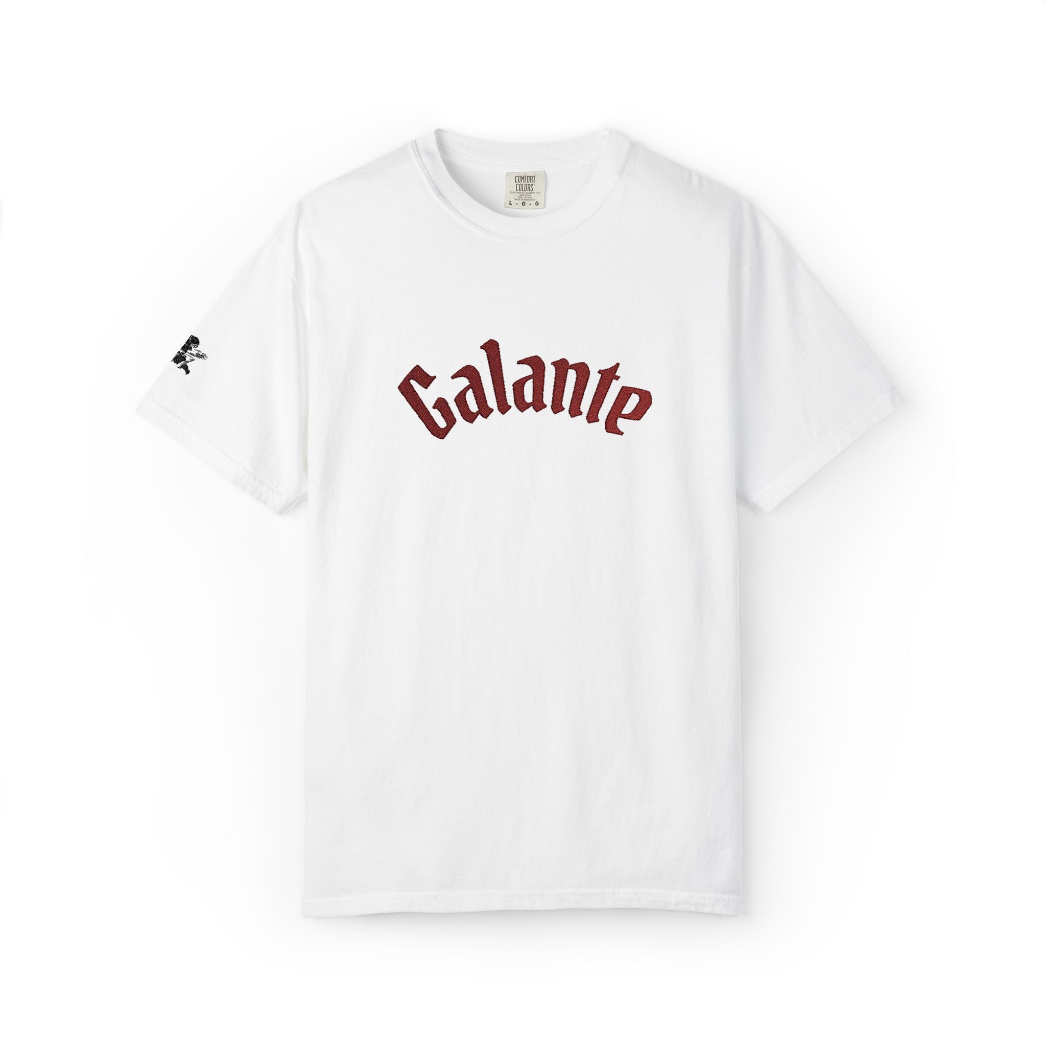Galante Graphic T-Shirt — Vintage Arched Logo Cotton Tee
