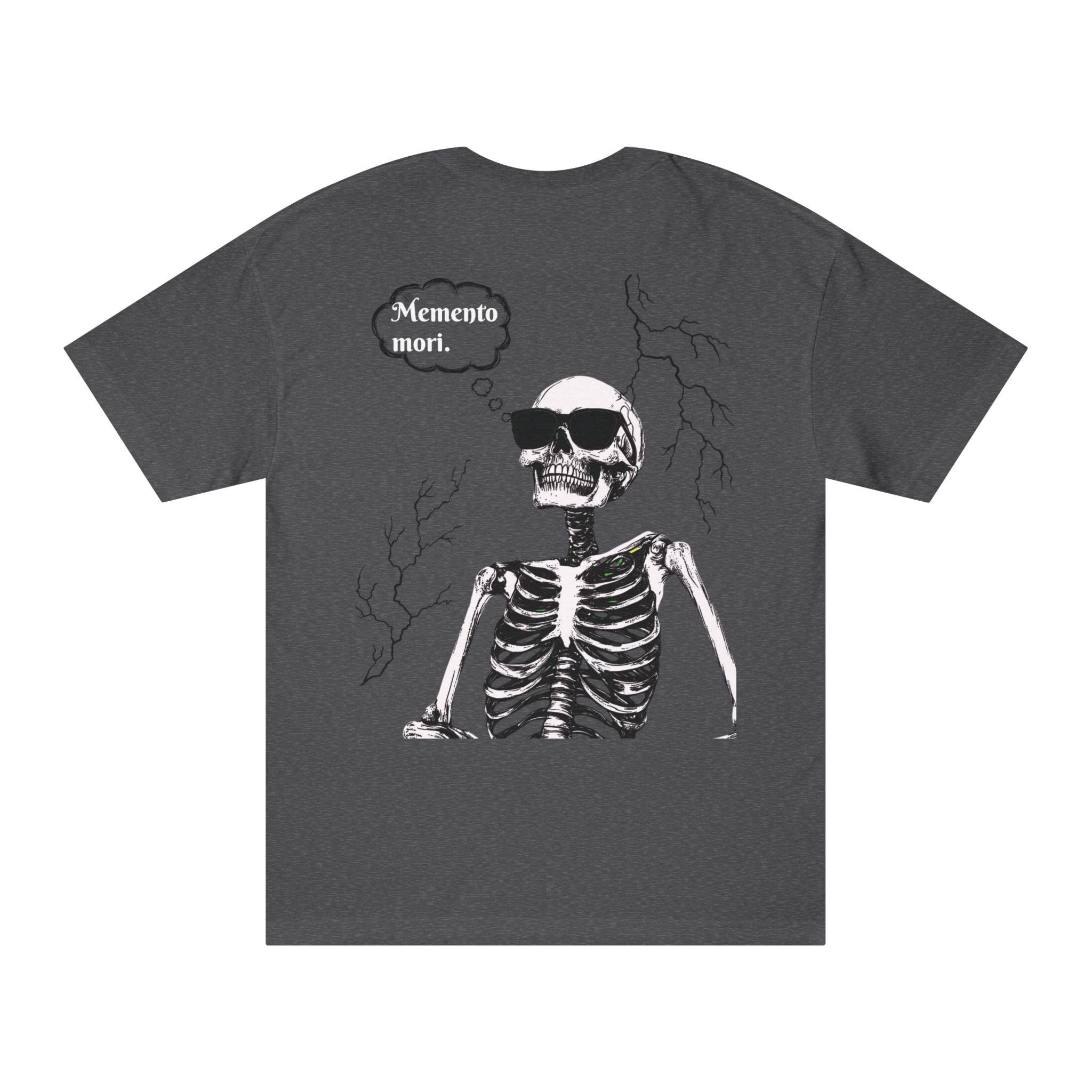 Skeleton Graphic Tee — "Memento Mori" Skull T‑Shirt
