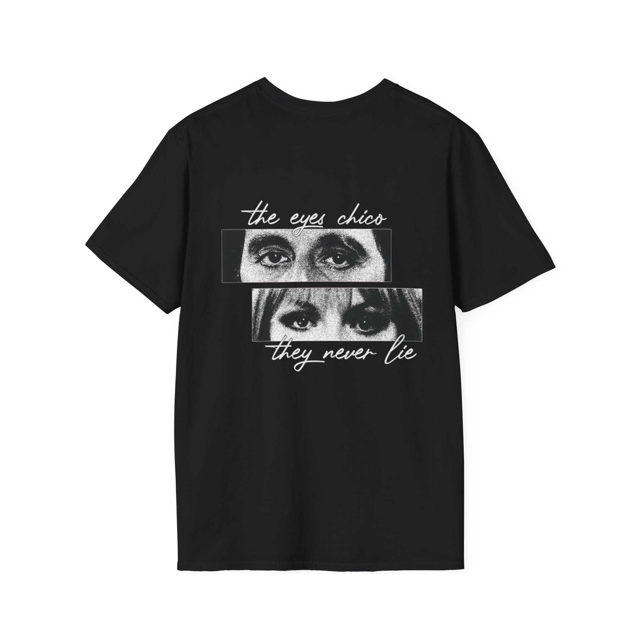 T-Shirt — 'The Eyes Chica They Never Lie' Vintage Photo Graphic Tee