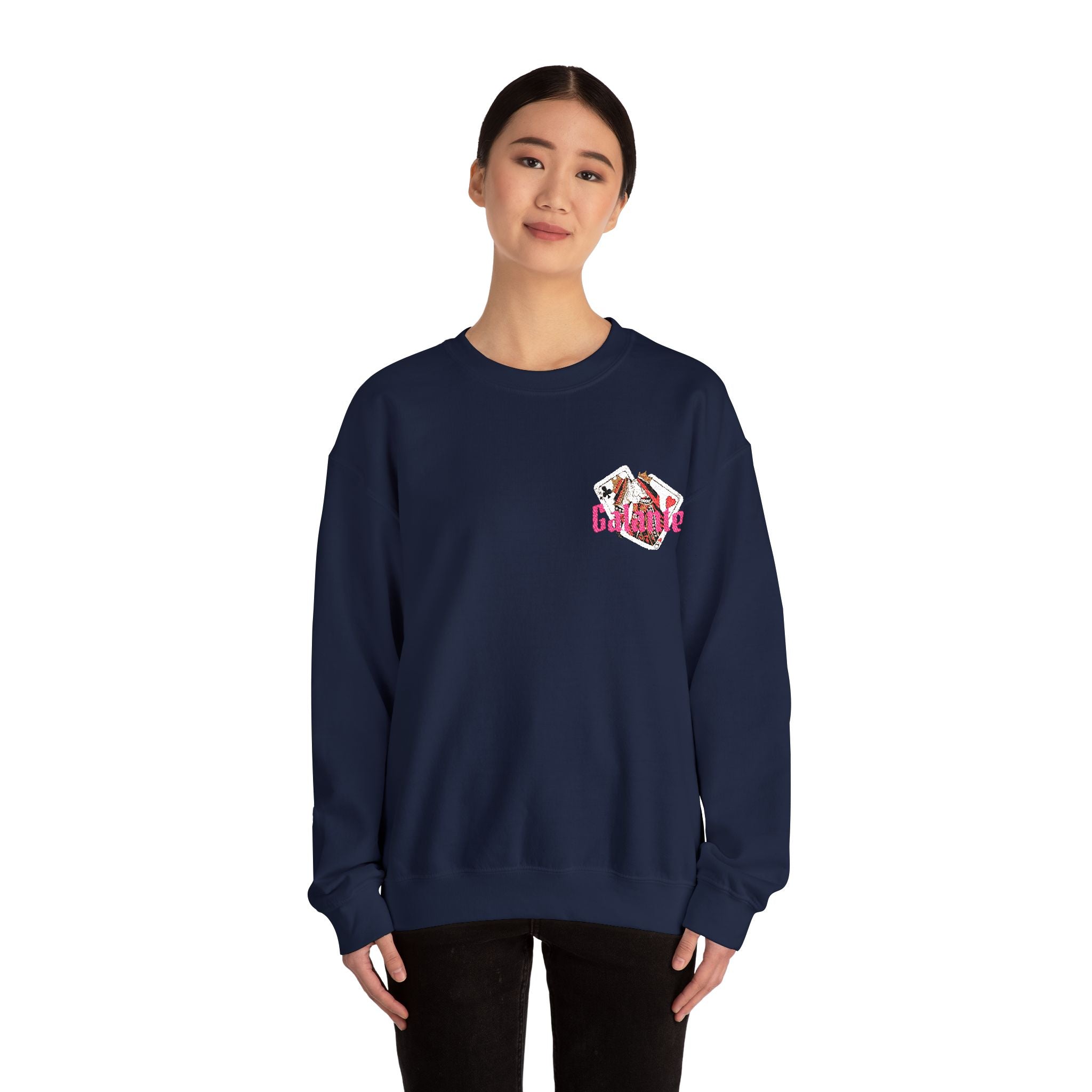 Floral Tarot Card Crewneck Sweatshirt