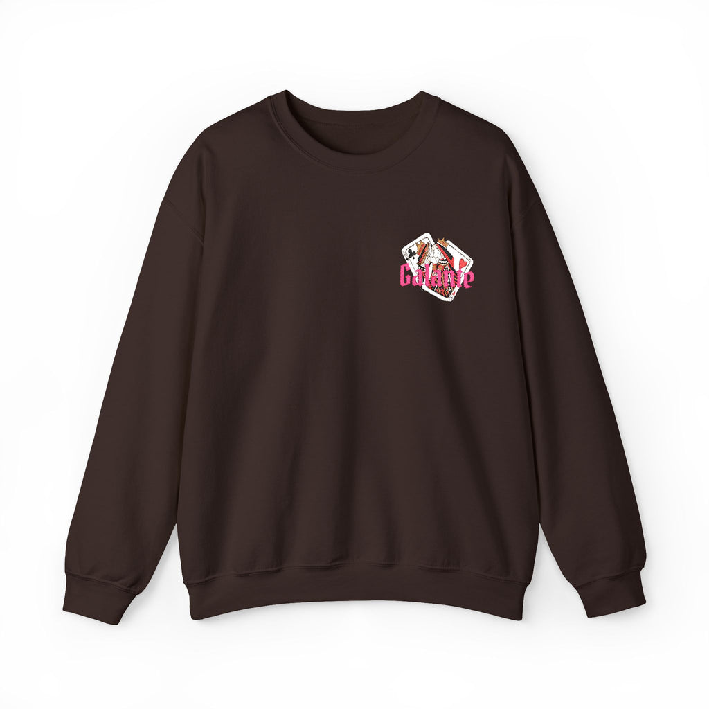 Floral Tarot Card Crewneck Sweatshirt