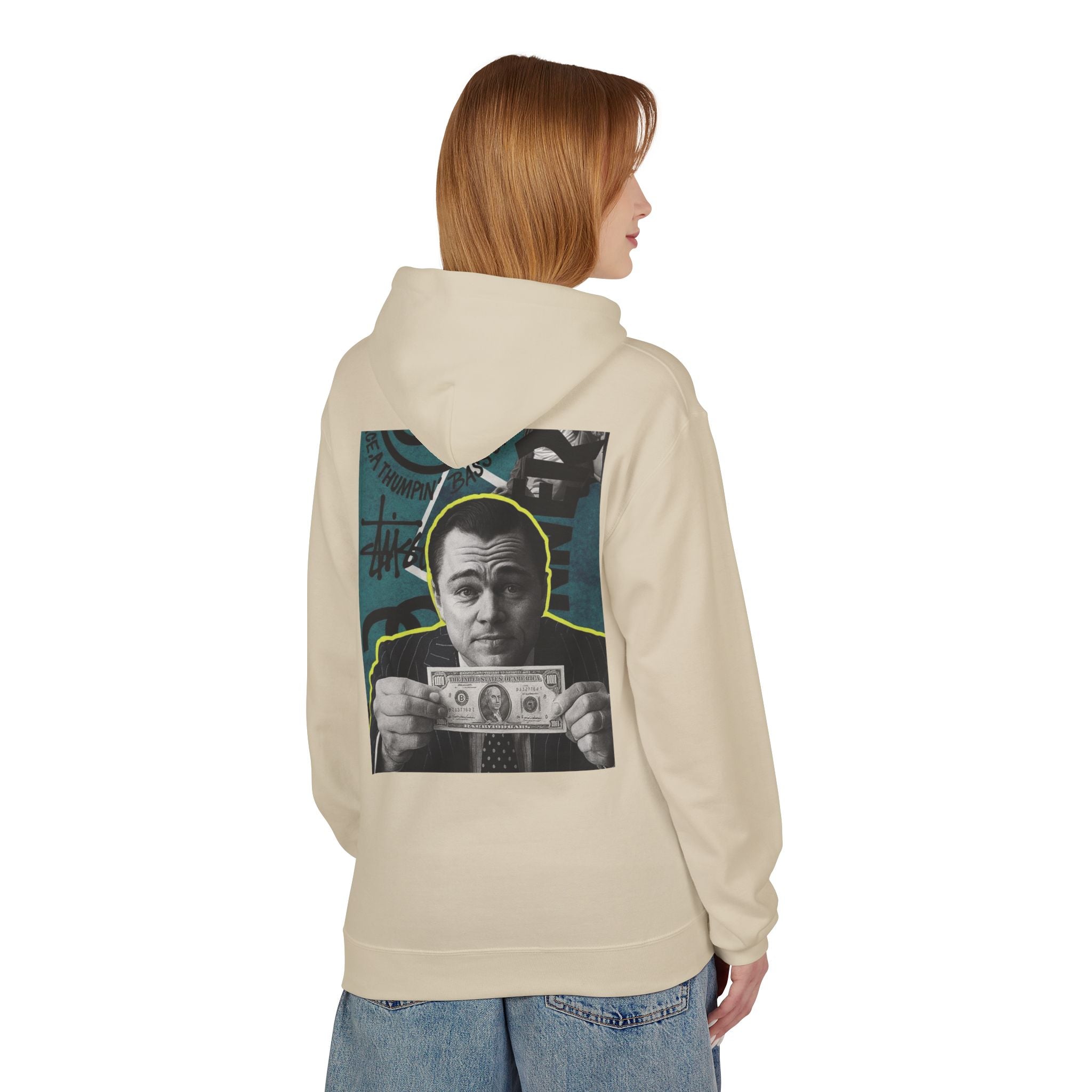 Hoodie - 'Gatsby Money' Vintage Graphic Pullover