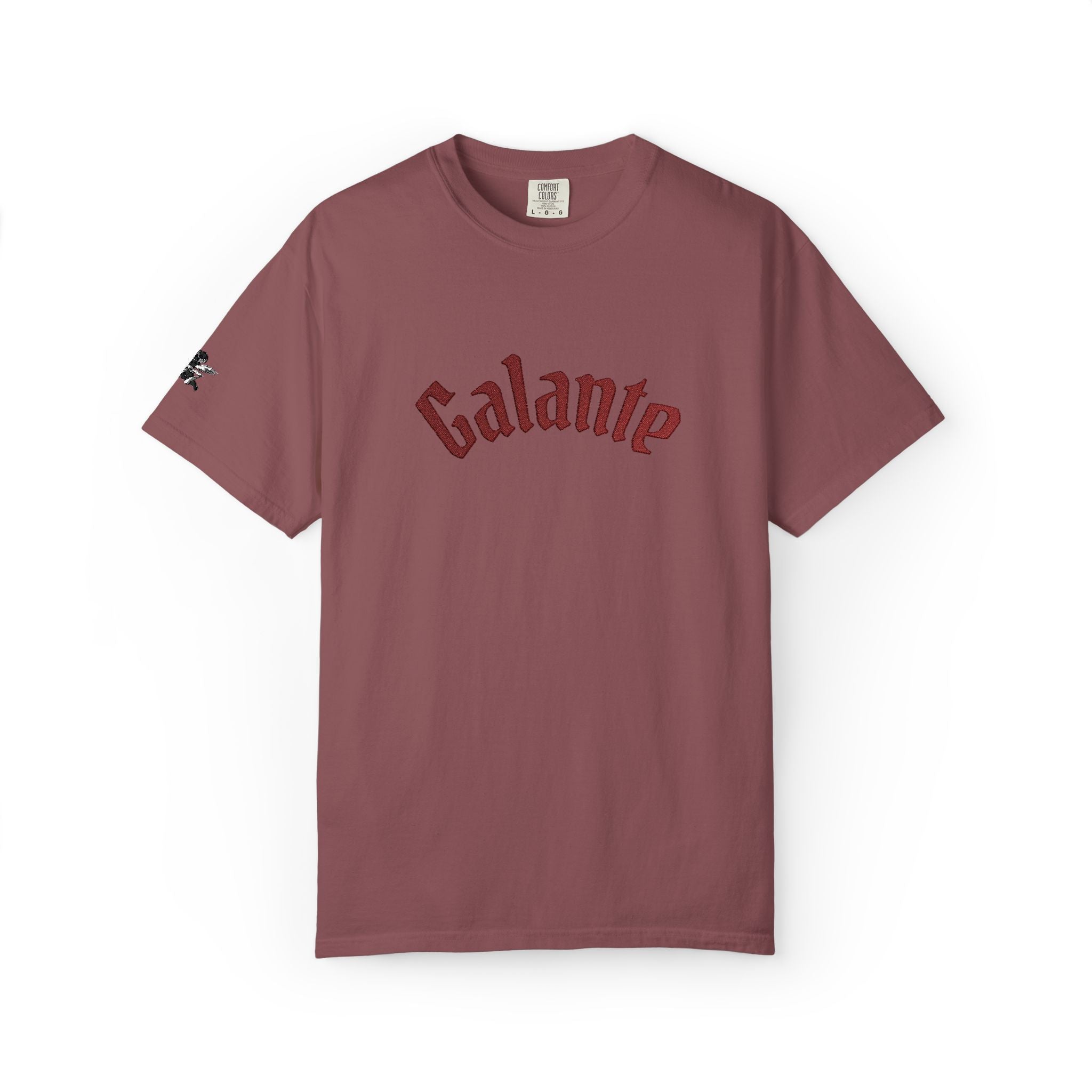 Galante Graphic T-Shirt — Vintage Arched Logo Cotton Tee