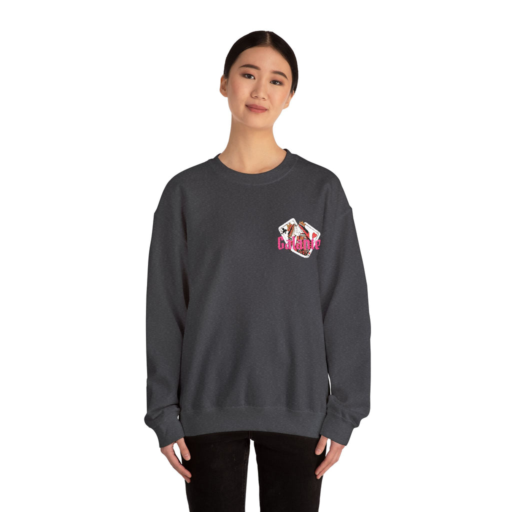 Floral Tarot Card Crewneck Sweatshirt