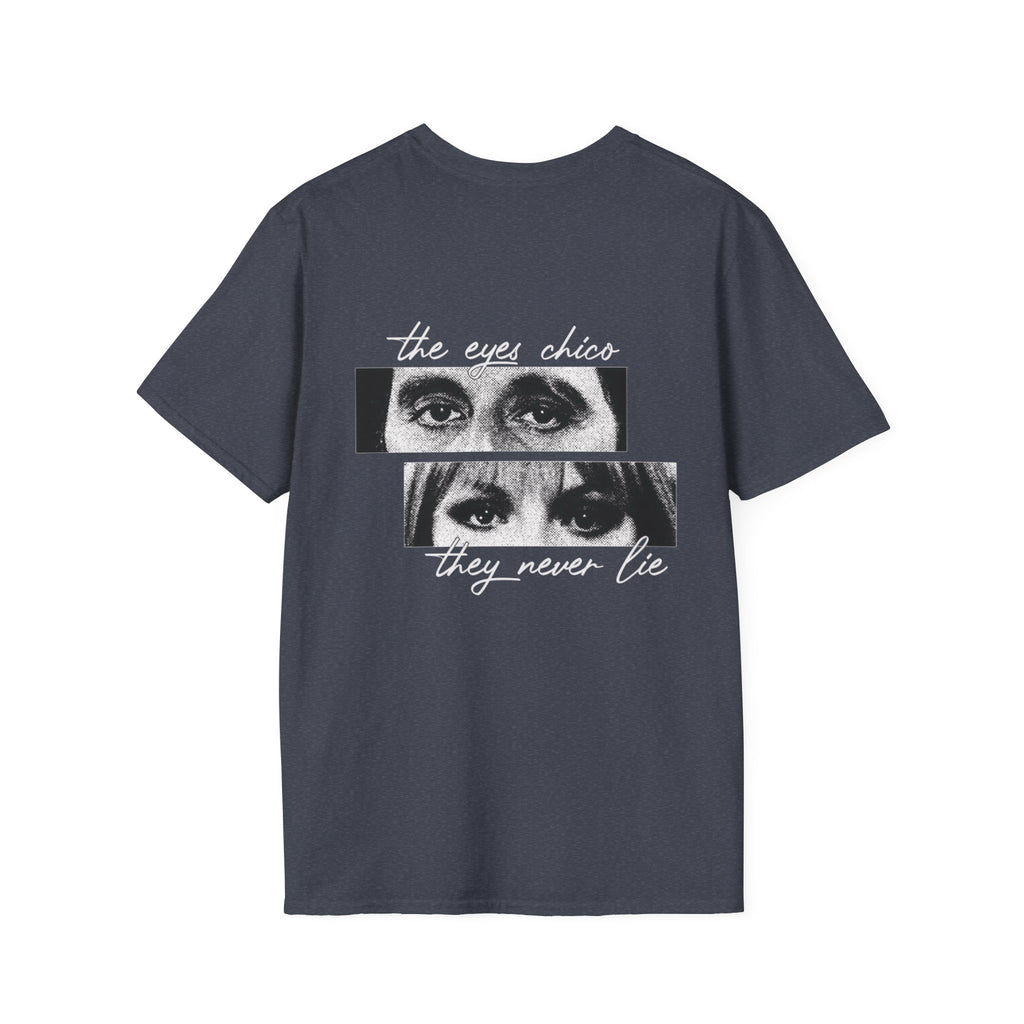 T-Shirt — 'The Eyes Chica They Never Lie' Vintage Photo Graphic Tee