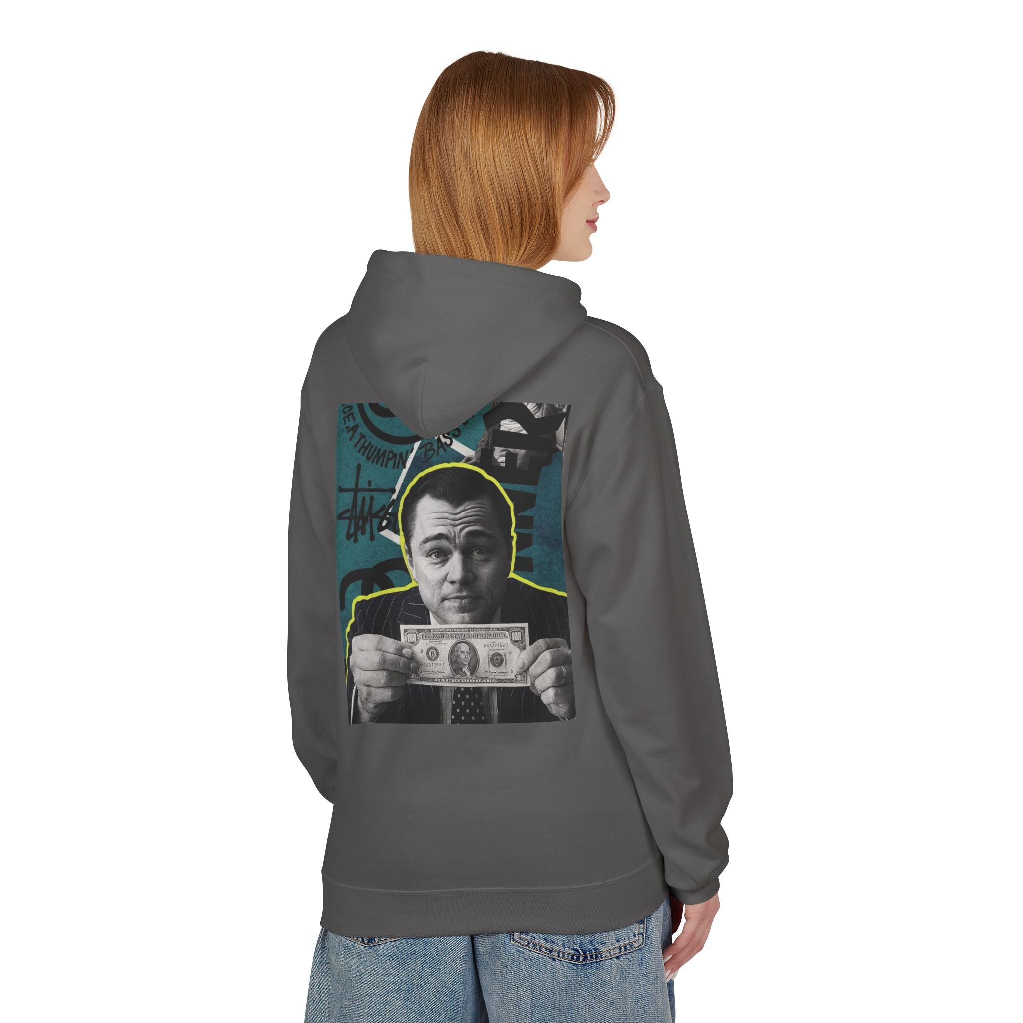Hoodie - 'Gatsby Money' Vintage Graphic Pullover