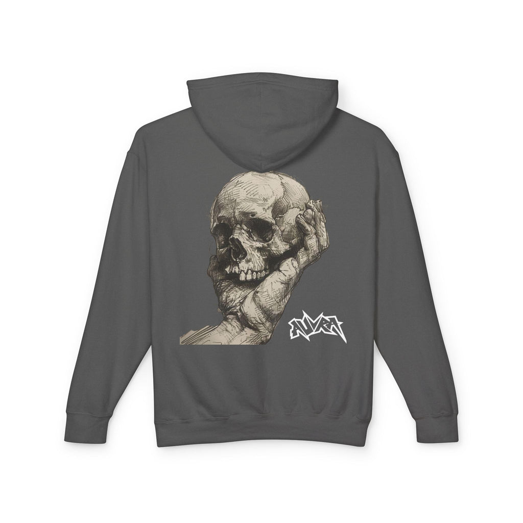 Skull Sketch Hoodie — Vintage Renaissance Anatomical Back Art