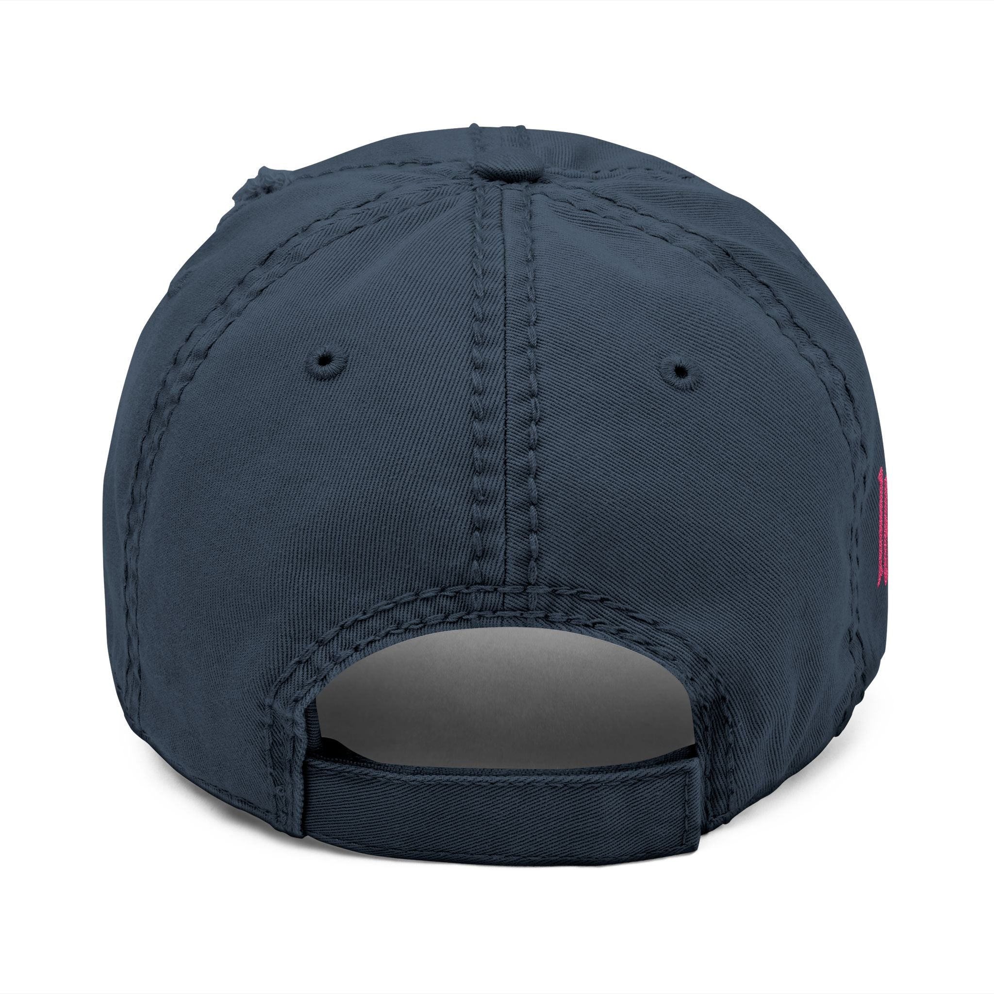 Antisocial Distressed Dad Hat — Embroidered Streetwear Cap